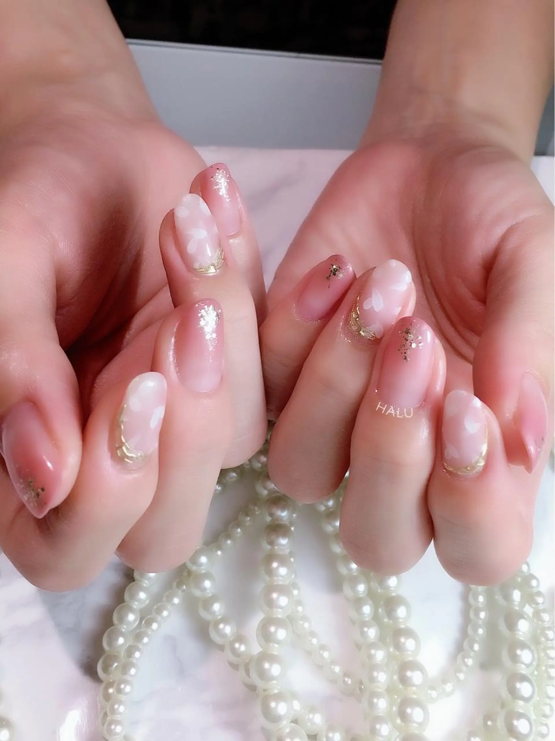 ネイル ピンク HALU ハルのネイルデザイン