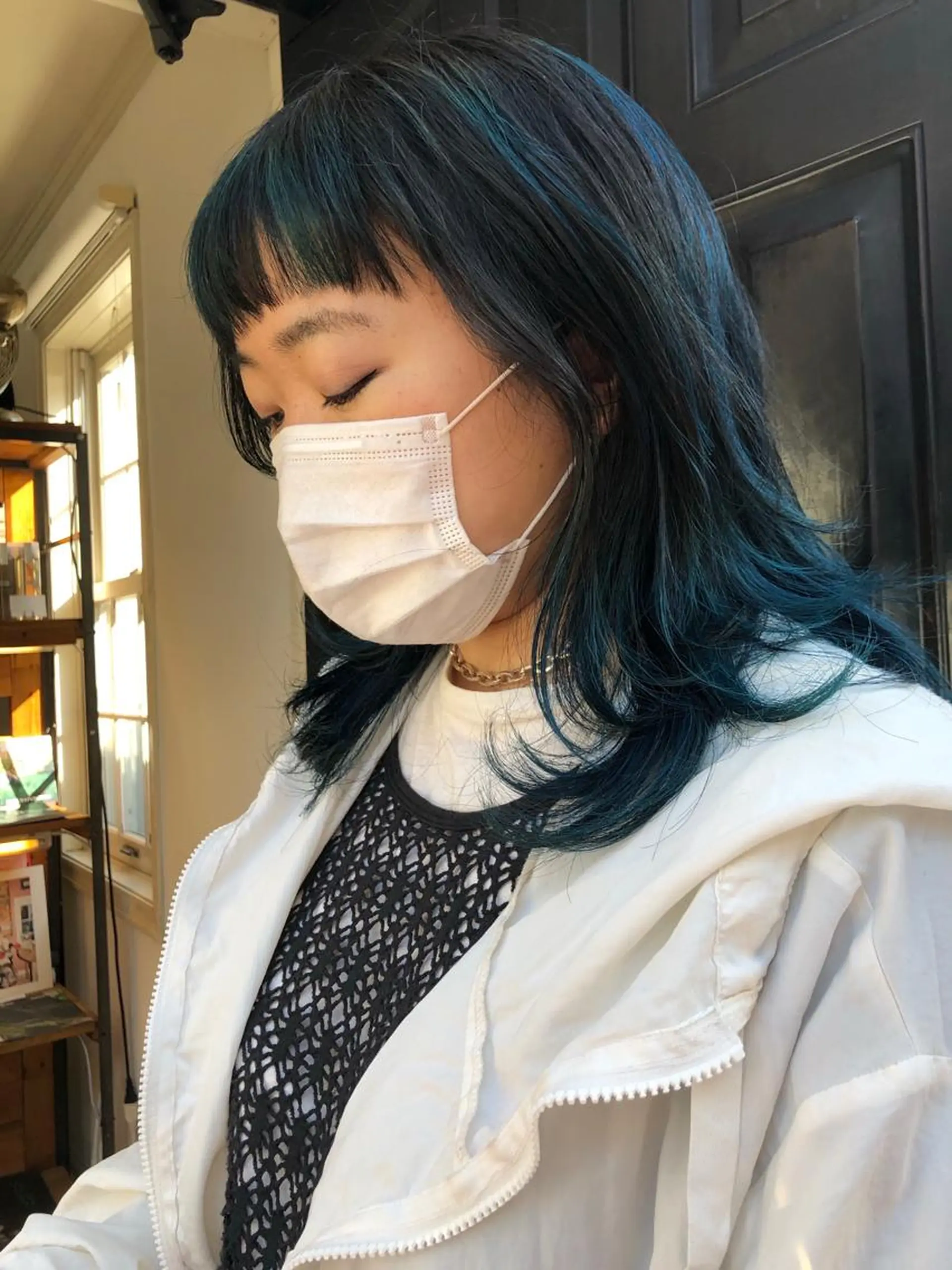 セミロング カラー eri kinjoのヘアスタイル