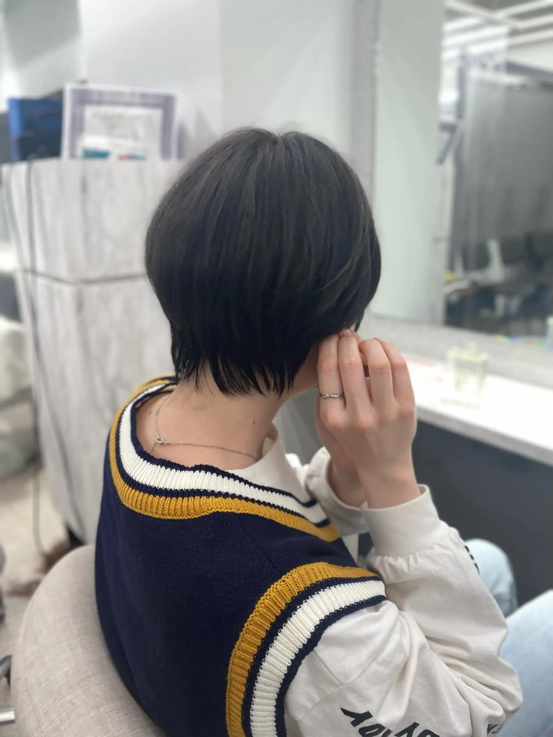 ショート レイヤーカット/ 髪質改善/羽柴りくのヘアスタイル