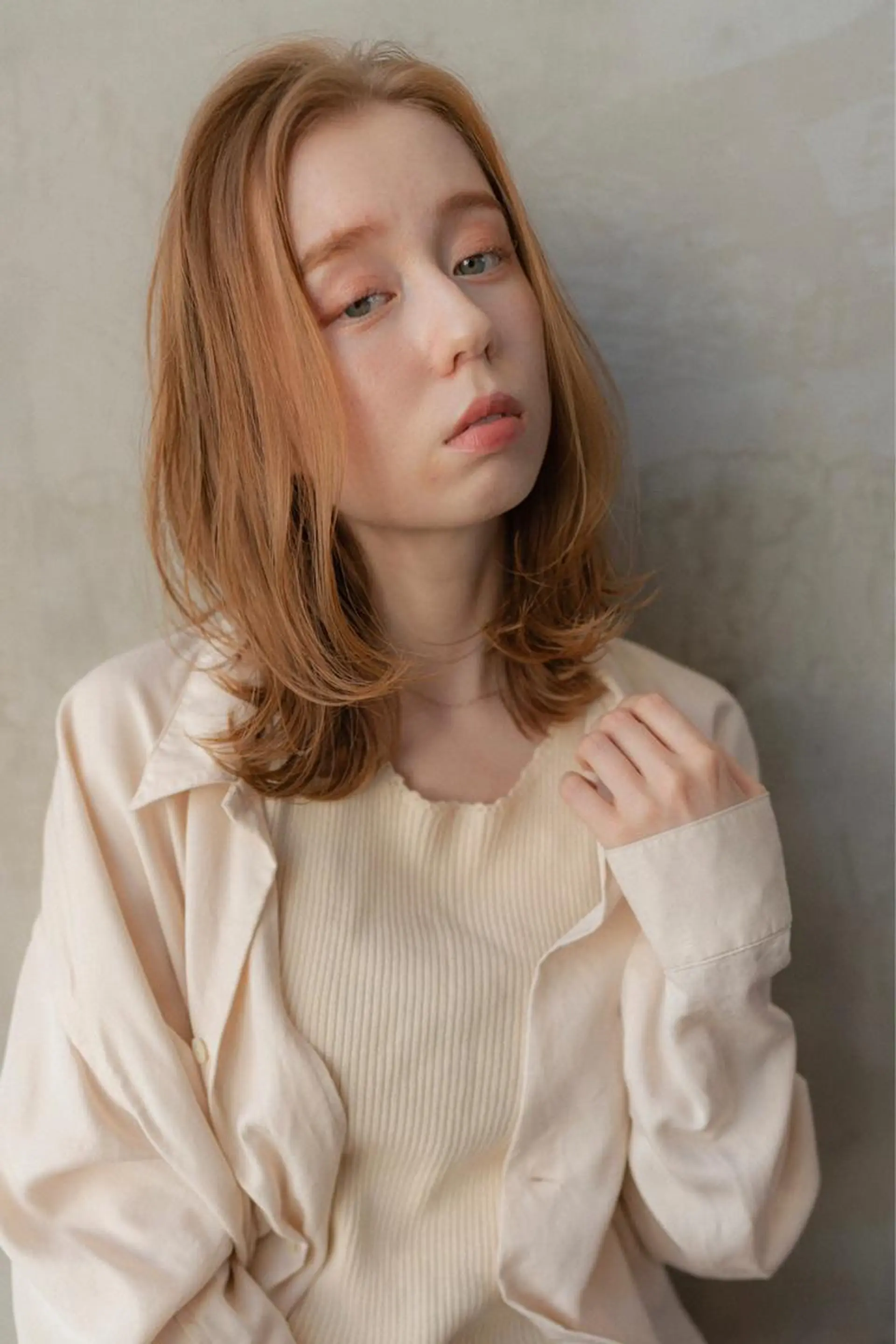 ミディアム 顔周りcut・ご相談 ＝新宿しずく🇰🇷のヘアスタイル