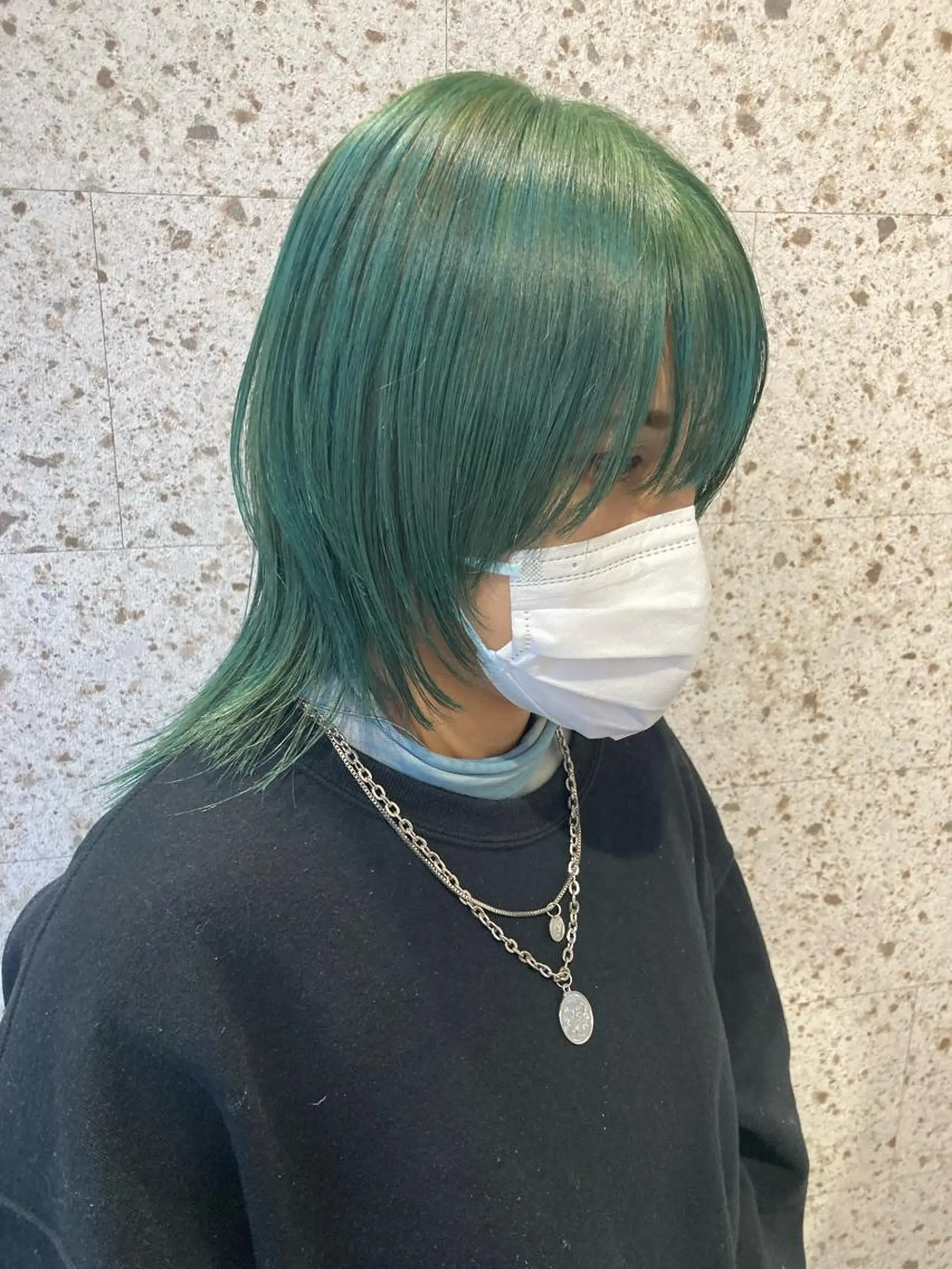 ミディアム カラー 髪質改善.縮毛矯正 ×韓国ヘアyukiのヘアスタイル