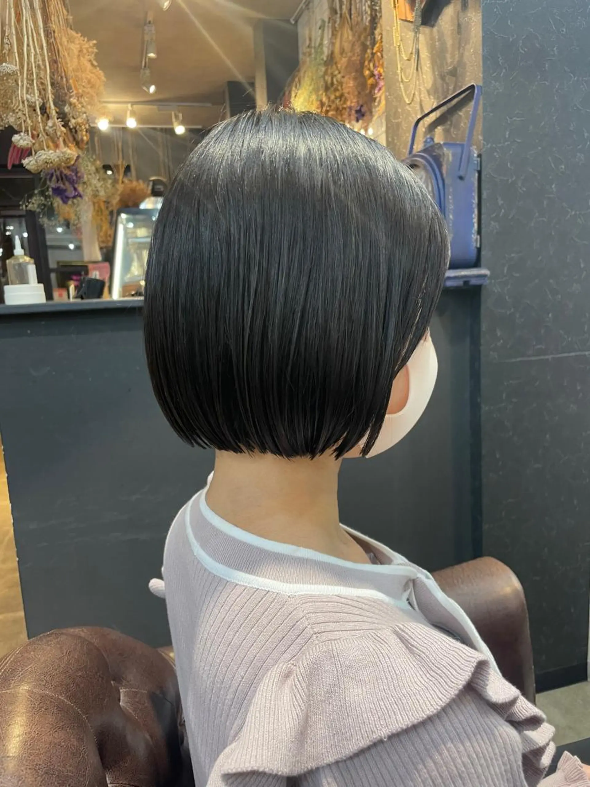 ショート 【aini天王寺】 𝐚𝐢𝐫𝐢✂︎のヘアスタイル