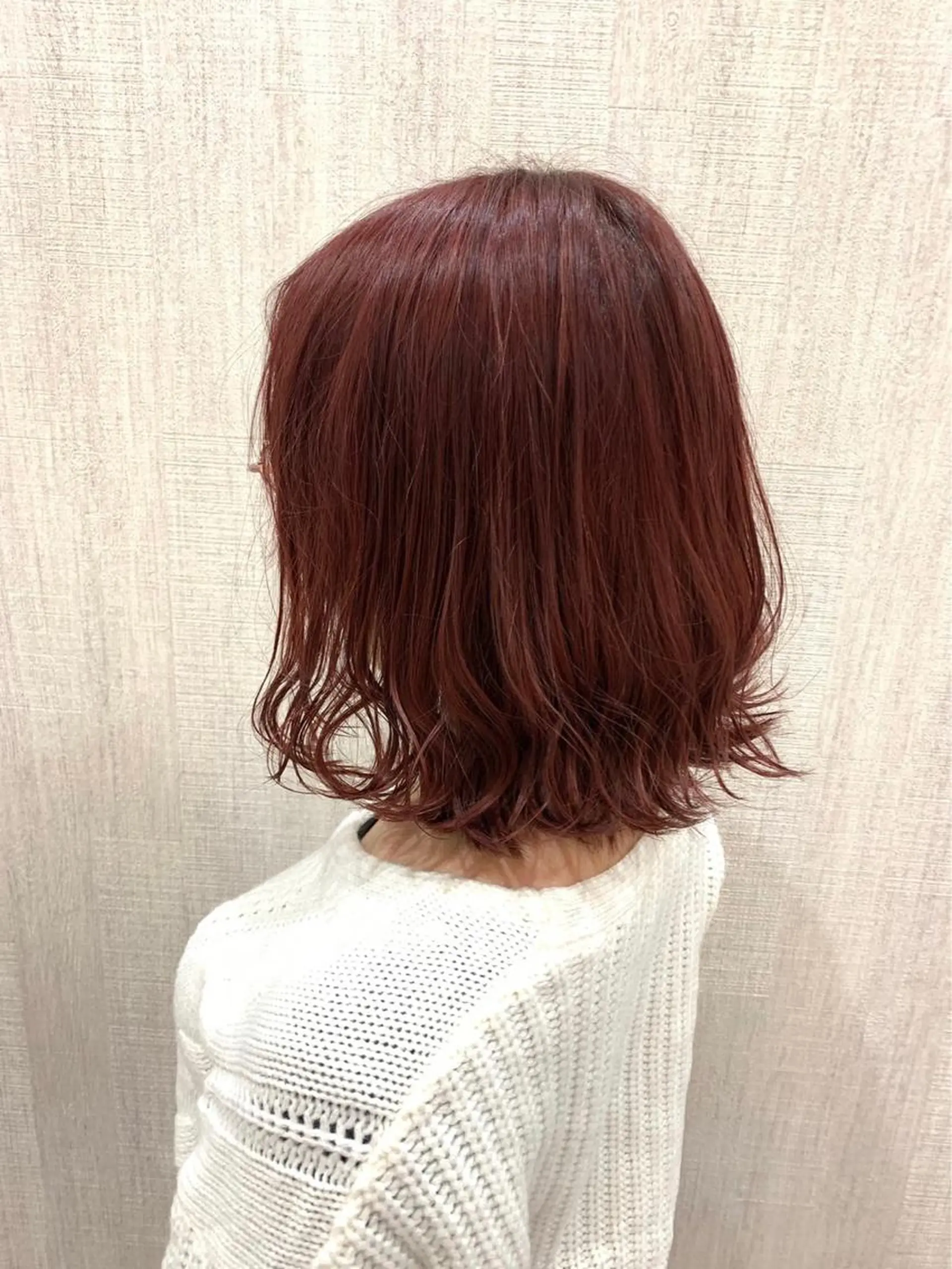 ミディアム カット ヘアカラー トリートメント 店長✨レイヤー✖️ 髪質改善✖️韓国ヘアのヘアスタイル