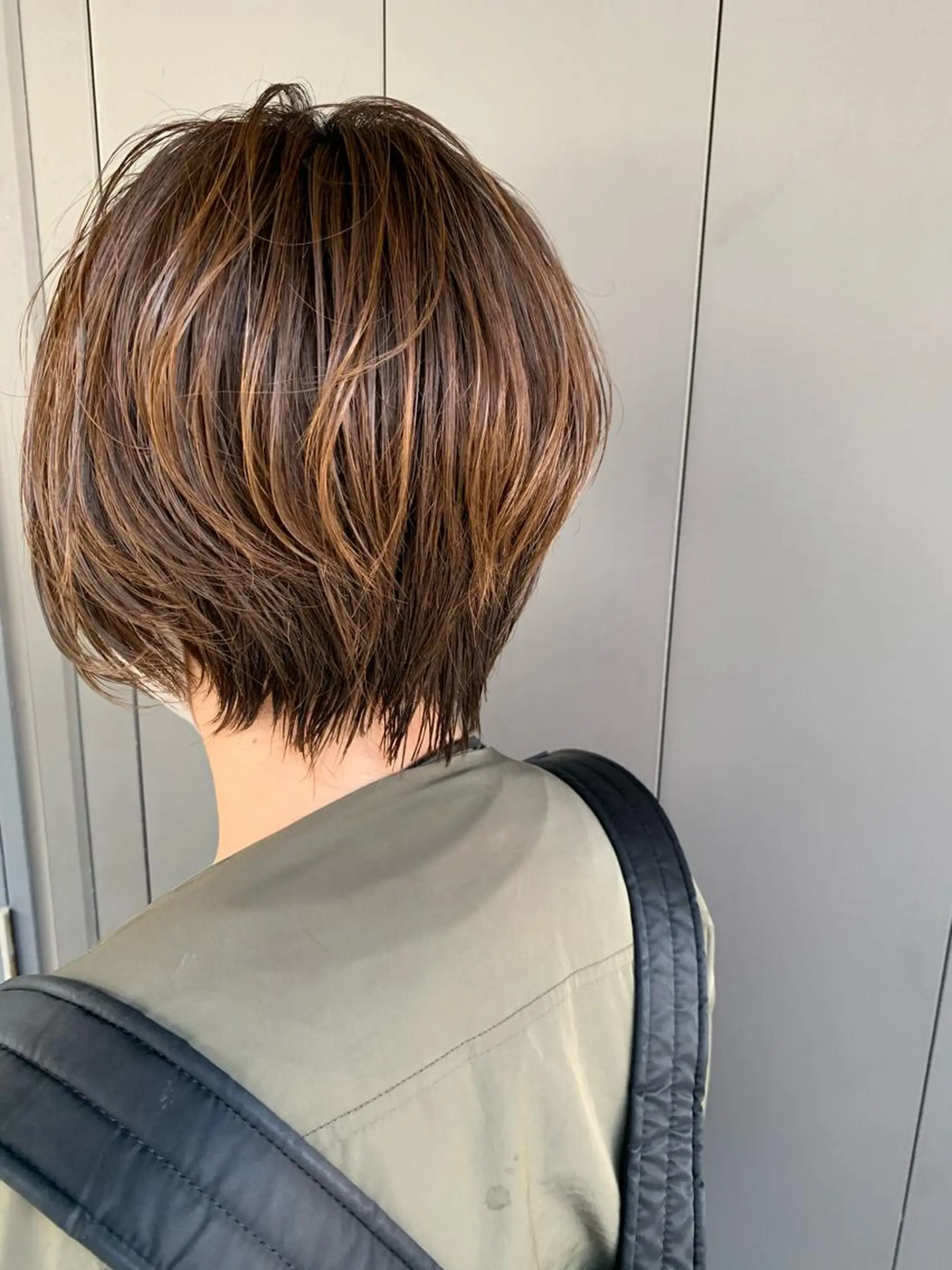 ショート くびれヘア ショートヘア ＳＨＵ ＮＴＡのヘアスタイル