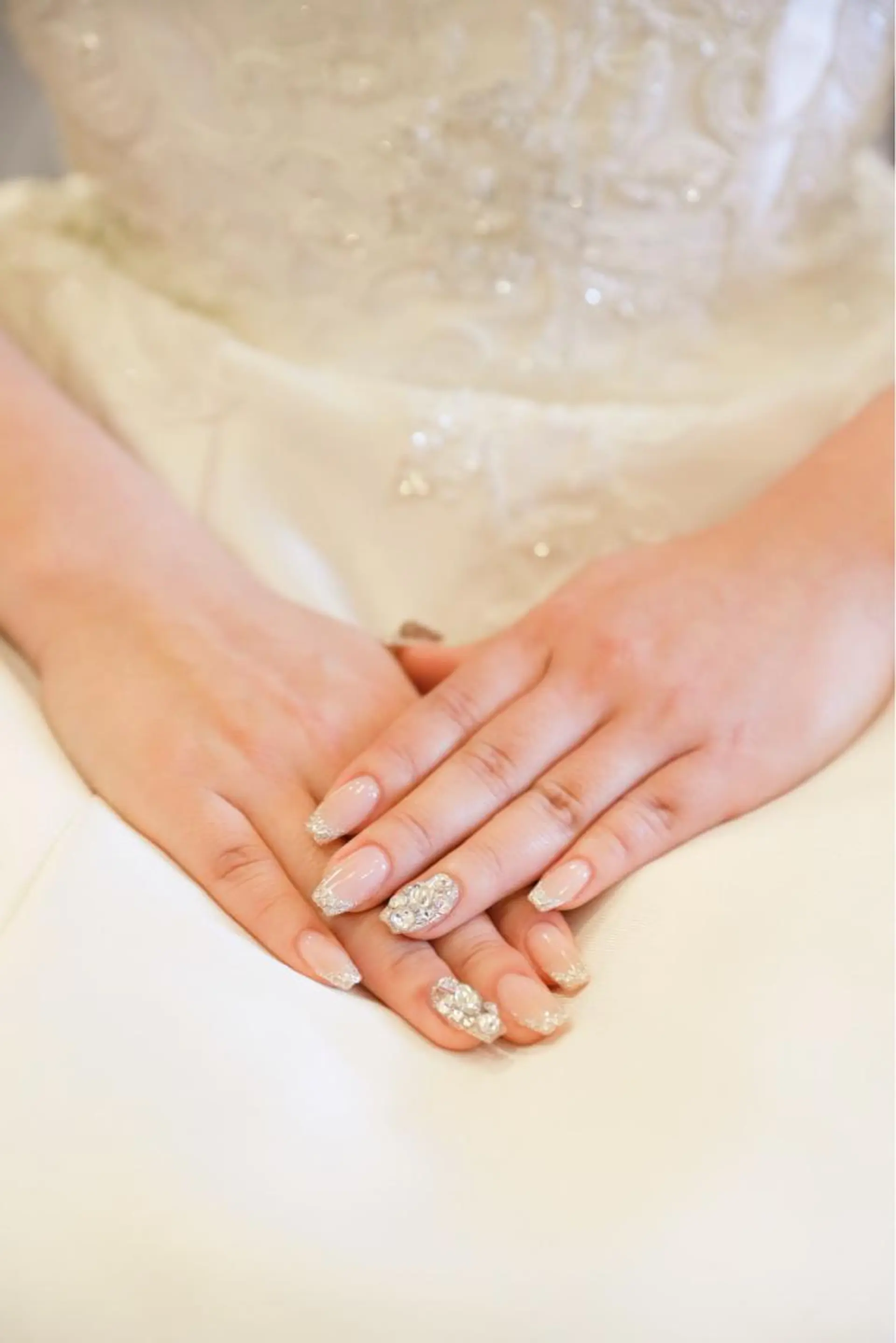 ネイル ブライダルネイル Rire aile HARUKAのネイルデザイン