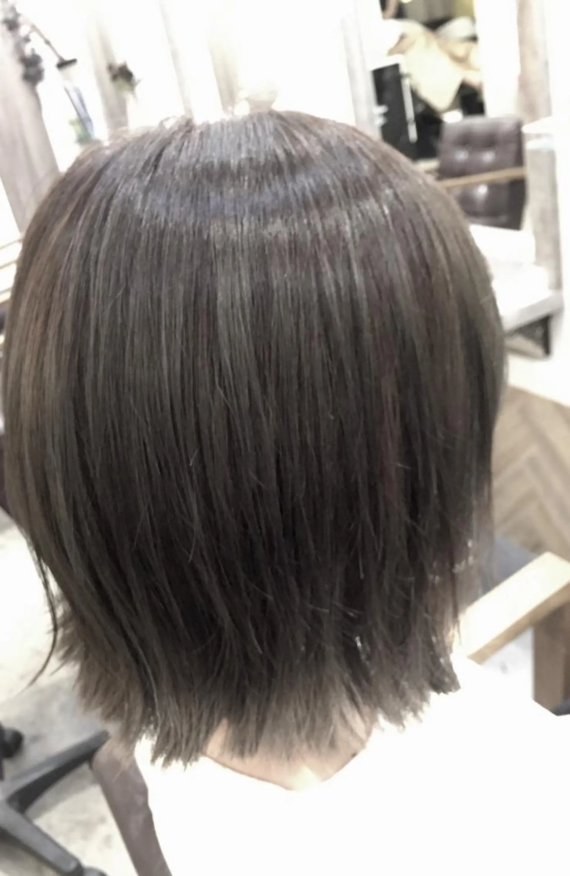 ショート カラー イルミナカラー 髪質改善.縮毛矯正 ×韓国ヘアyukiのヘアスタイル