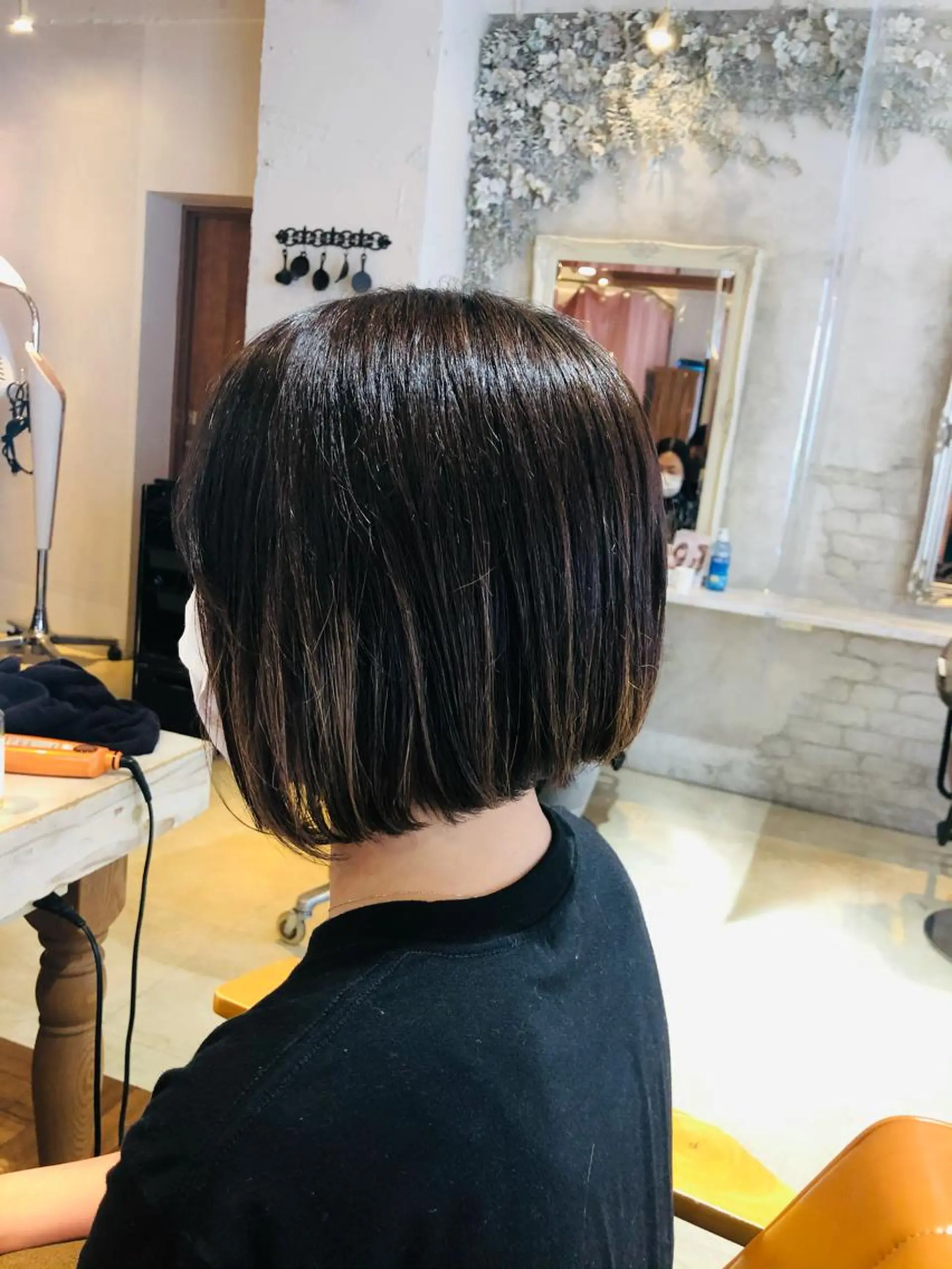 ショート 前下がりボブ ボブ カット ☘️当日OK☘️ 鍋島直大のヘアスタイル