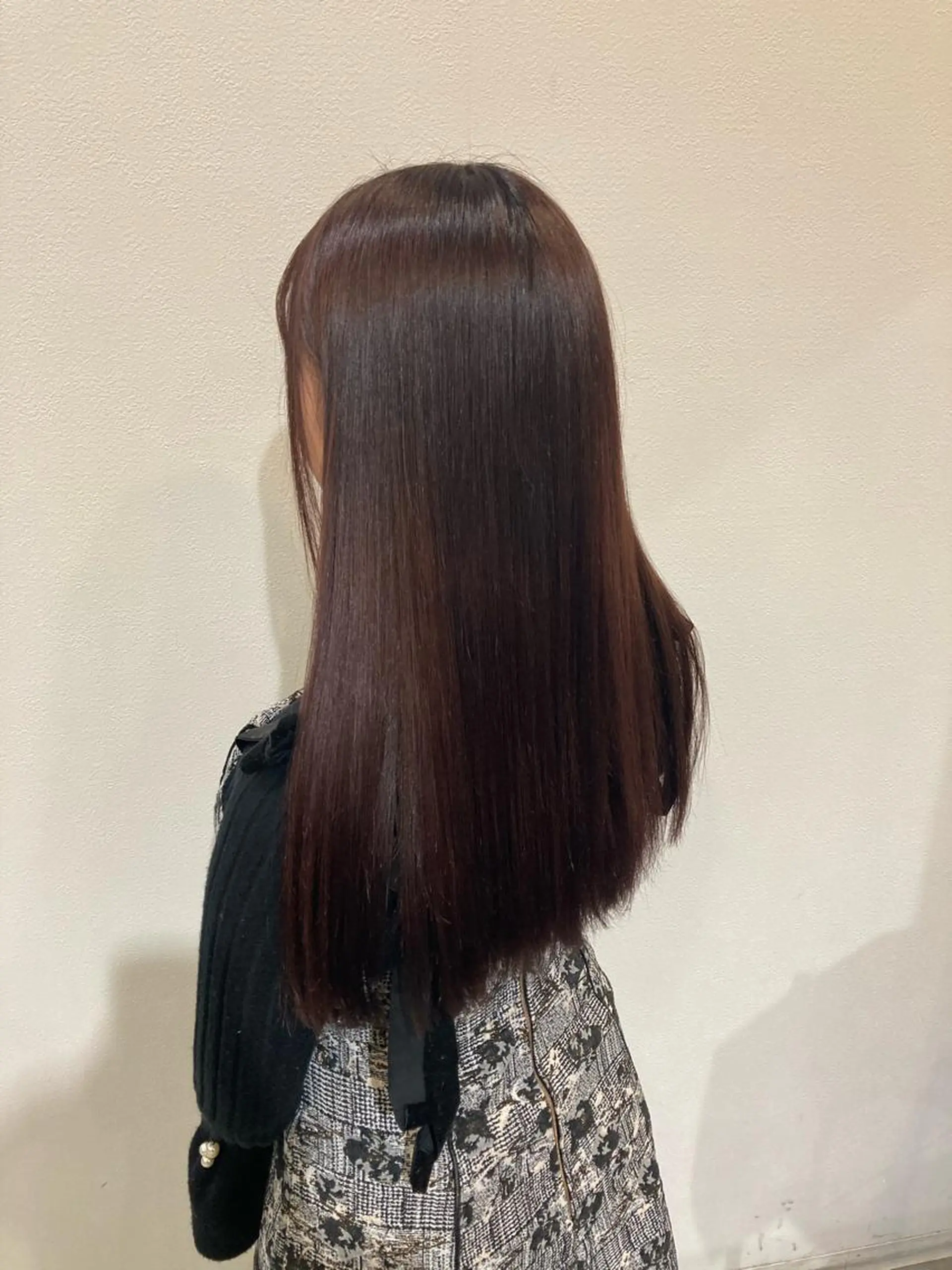 ロング カット 縮毛矯正 トリートメント ヘアセット 🎀透明感 カラー🎀ミズキのヘアスタイル