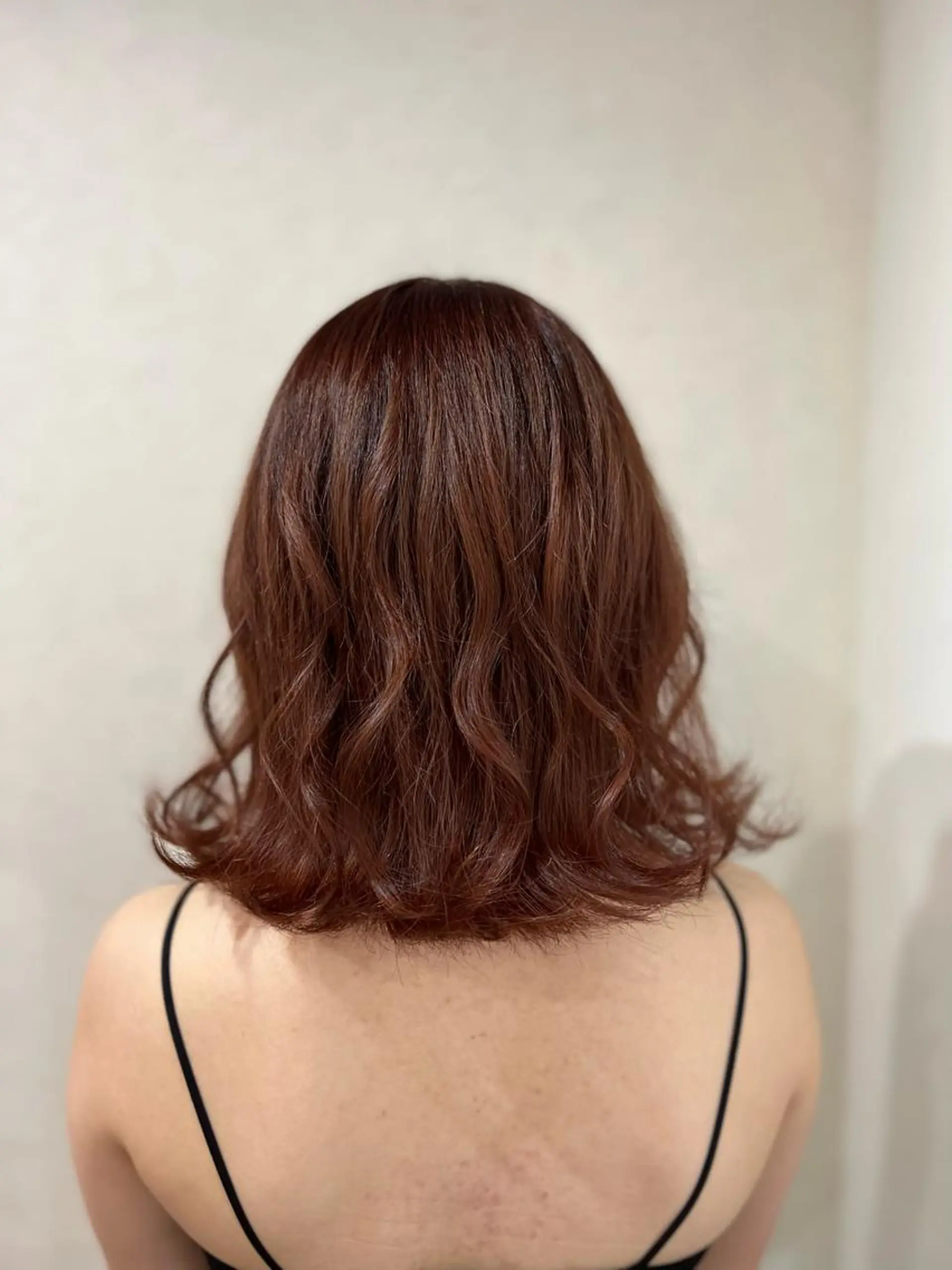 ミディアム カラー honen RUKAのヘアスタイル