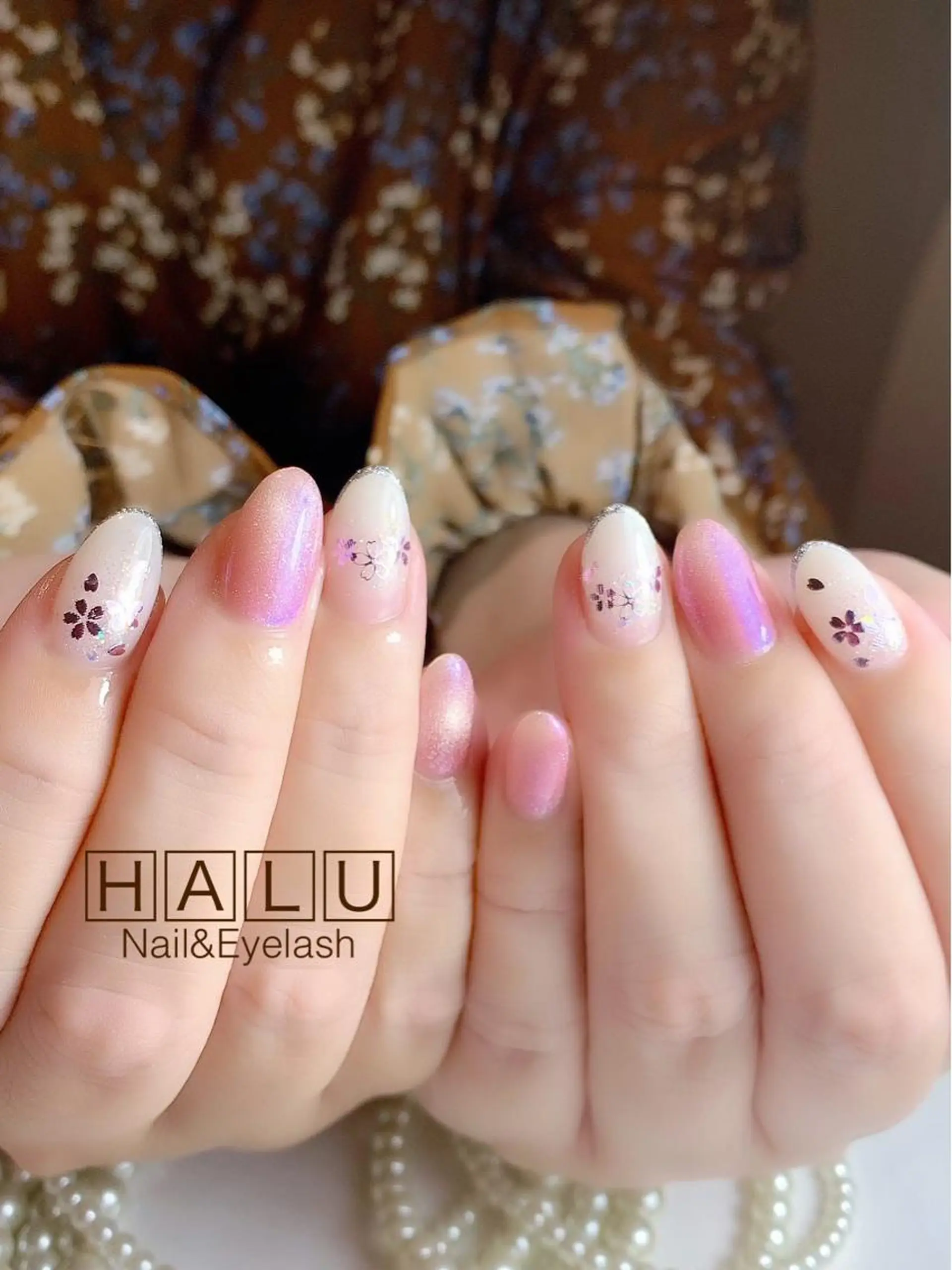 ネイル 桜ネイル HALU ハルのネイルデザイン