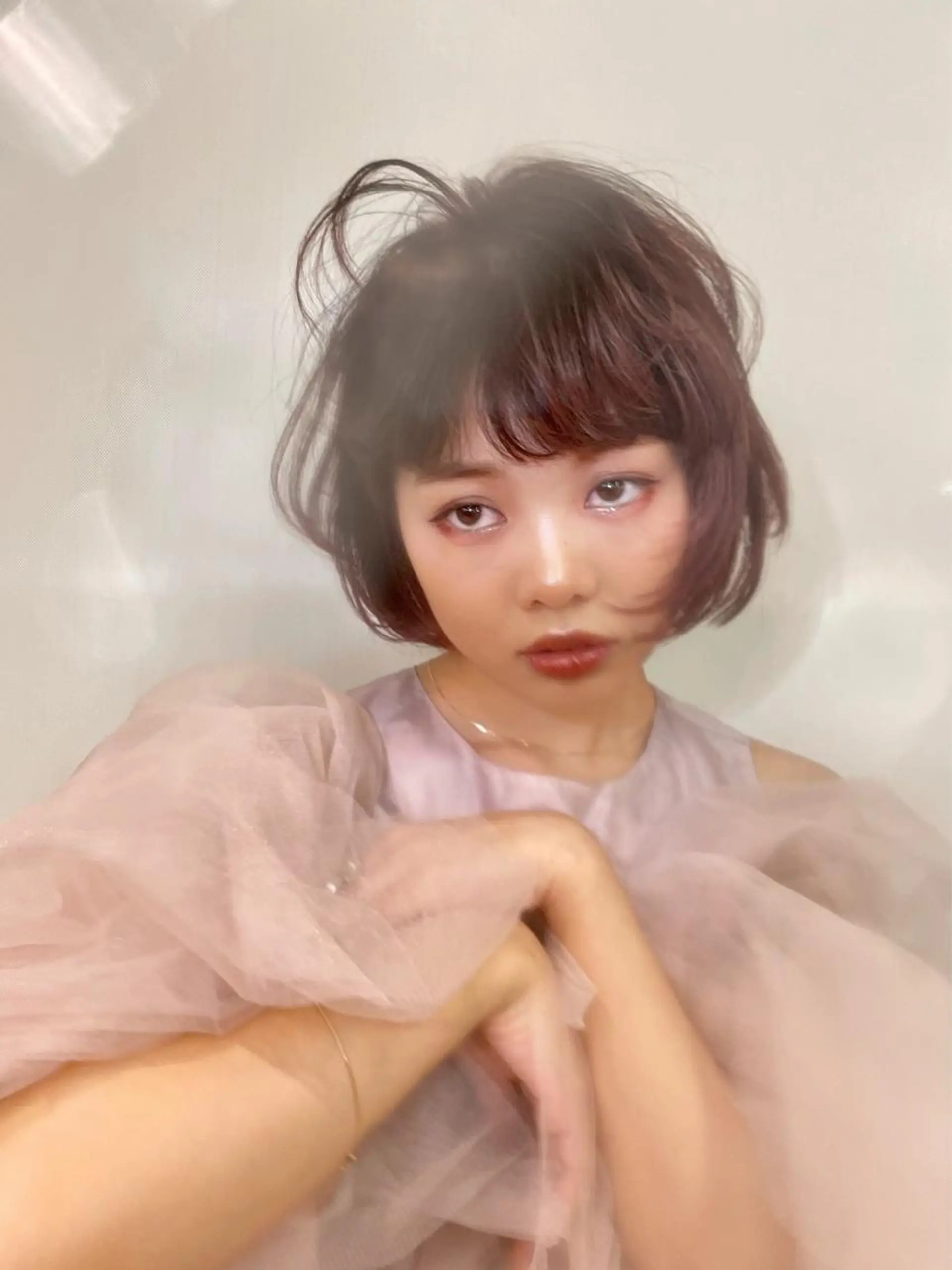 ショート ハイトーン 🌷ハルミ🌷のヘアスタイル