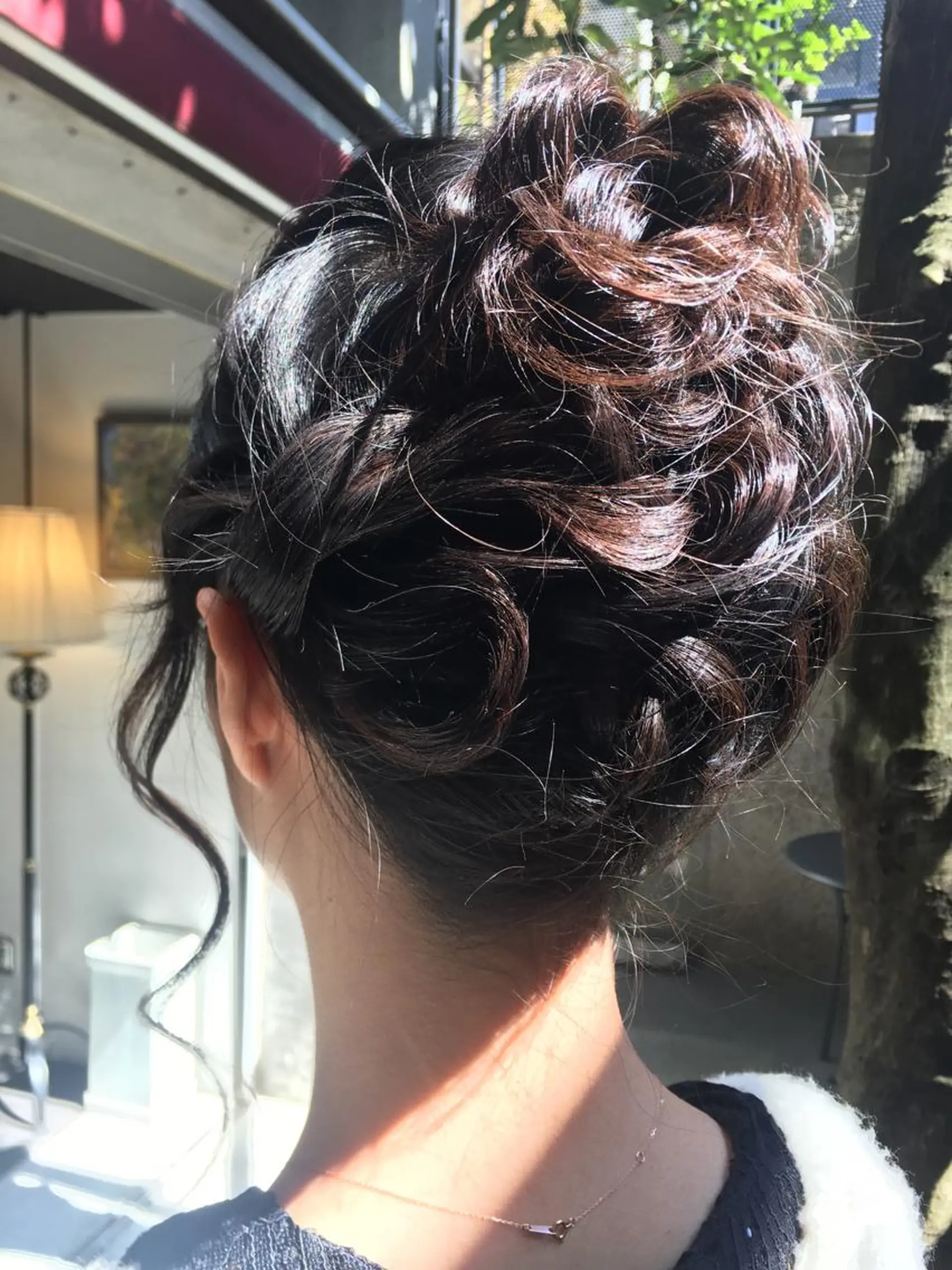 ヘアアレンジ デジタルパーマ💫/ 似合わせカット✂️のヘアスタイル