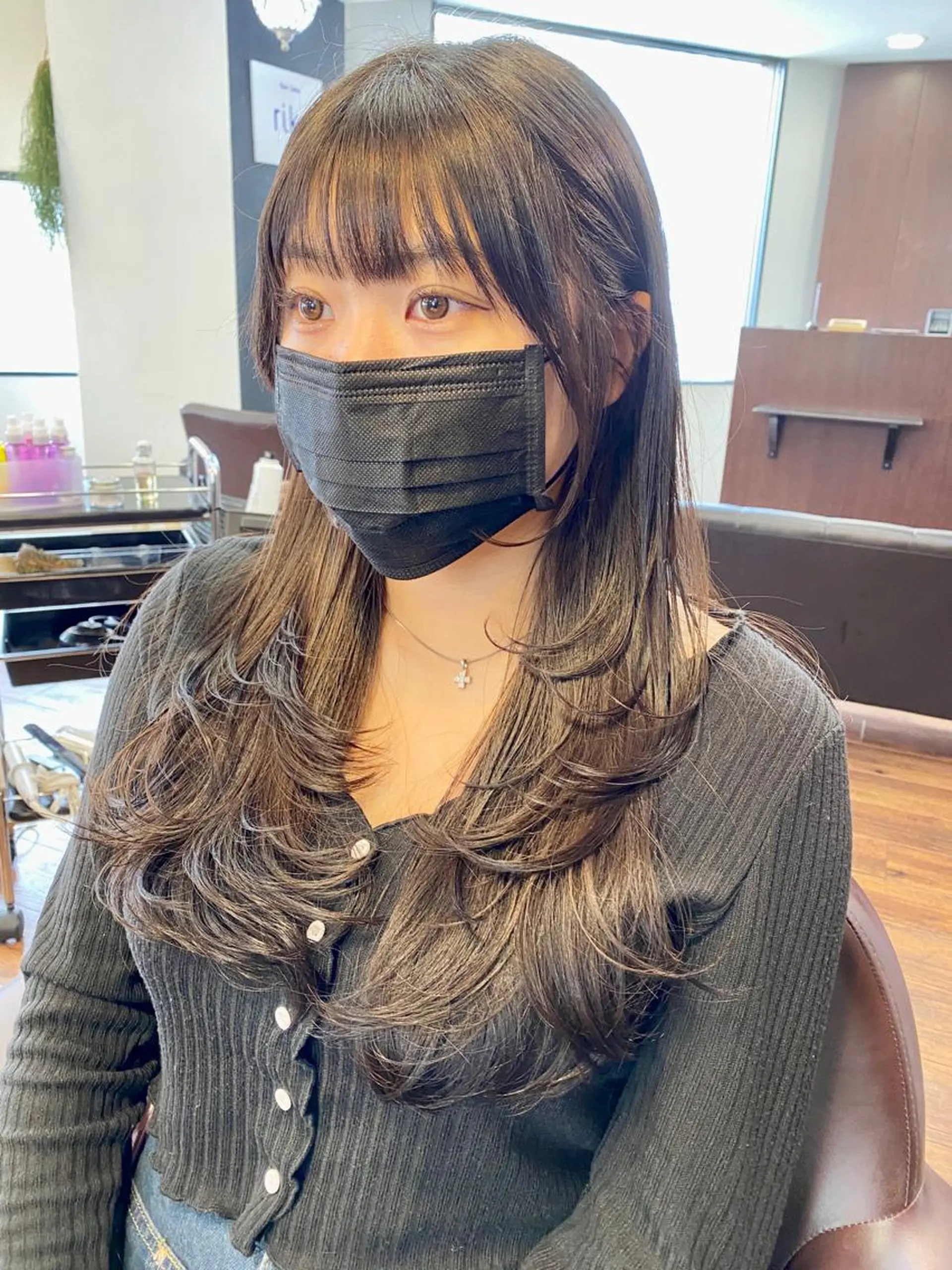ロング 似合わせレイヤー 🇰🇷荒木洋文のヘアスタイル
