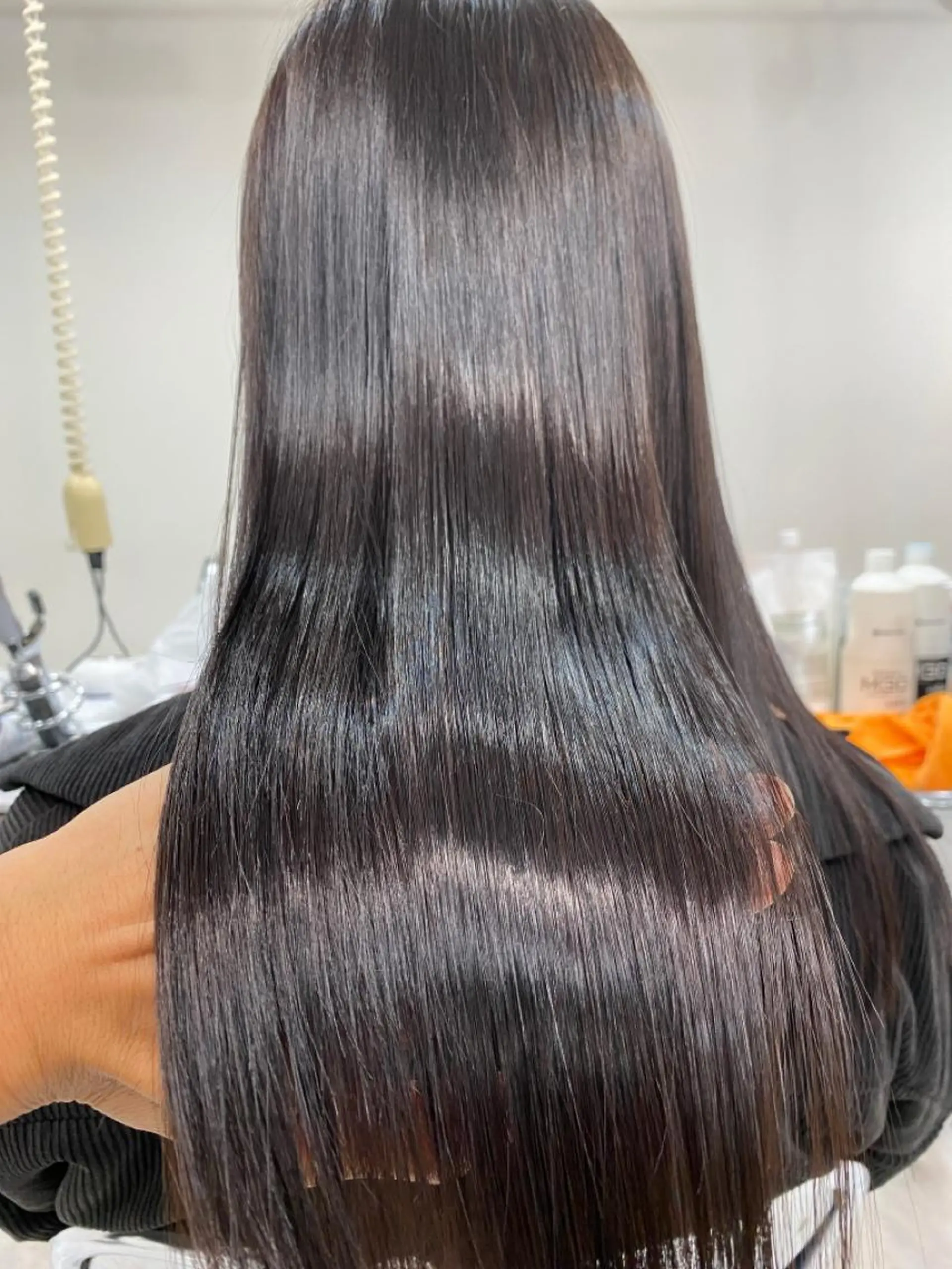 ロング 髪質改善 トリートメント カット トリートメント 【髪質改善】に特化 オリーブオイルクラブのヘアスタイル