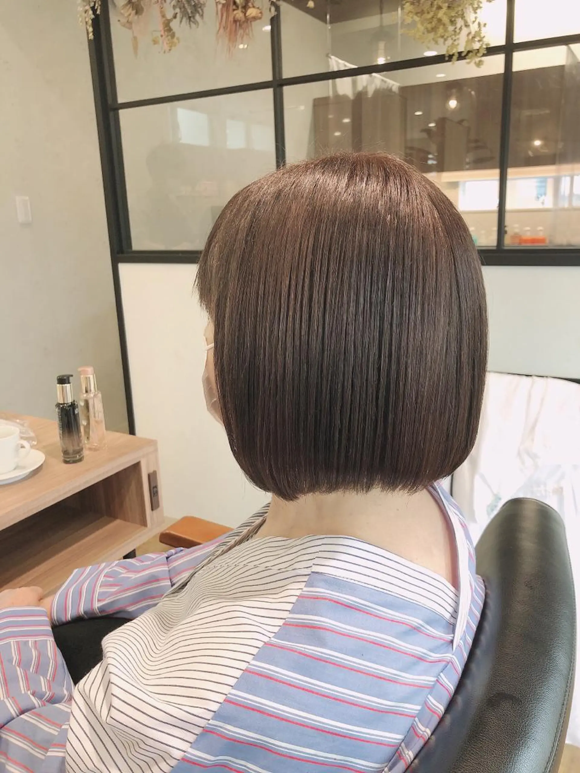 ショート 大川 優佳のヘアスタイル