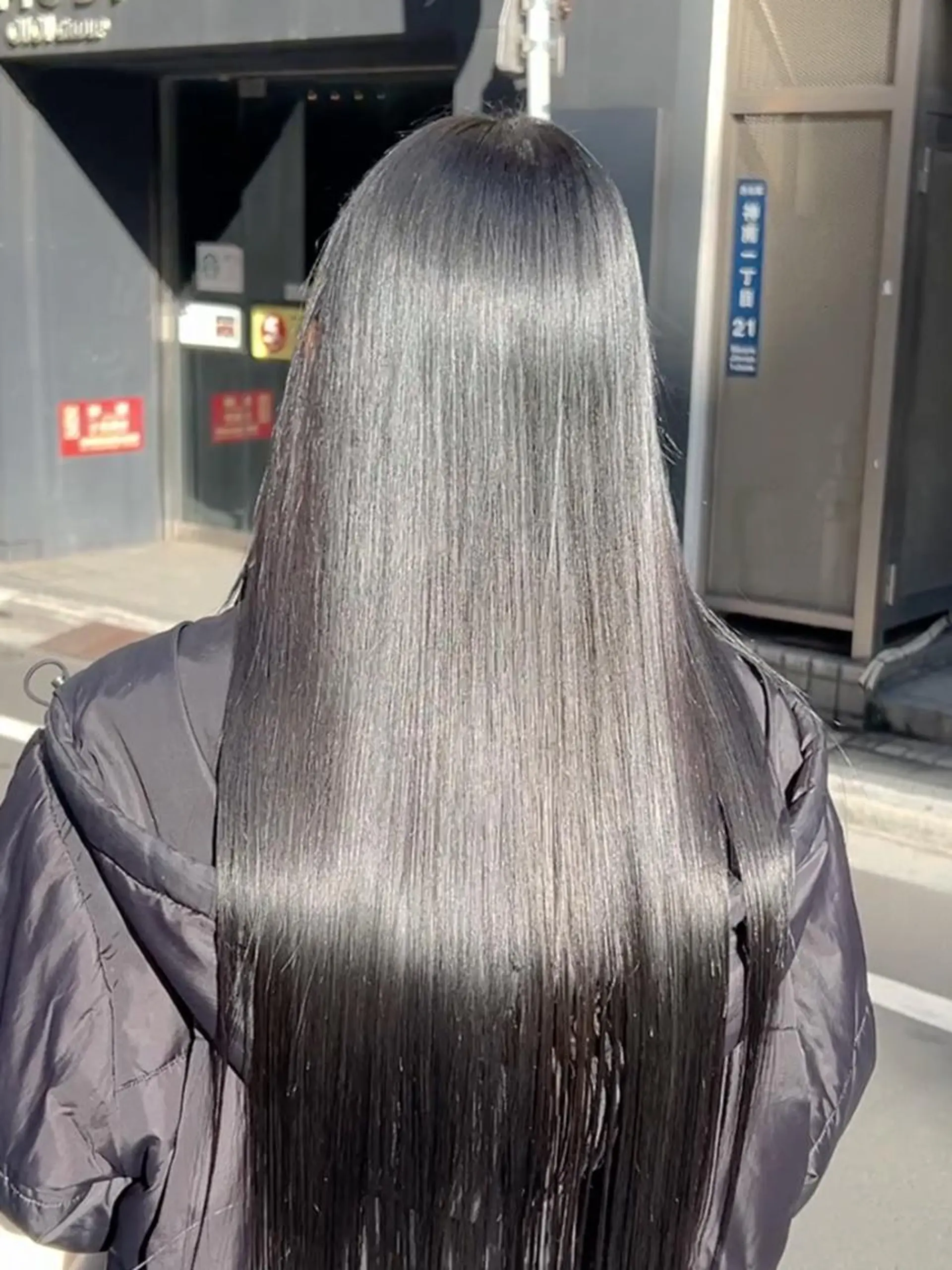 ロング ヘアカラー トリートメント 新宿×髪質改善カラー 美髪/艶髪/岩重知弥のヘアスタイル