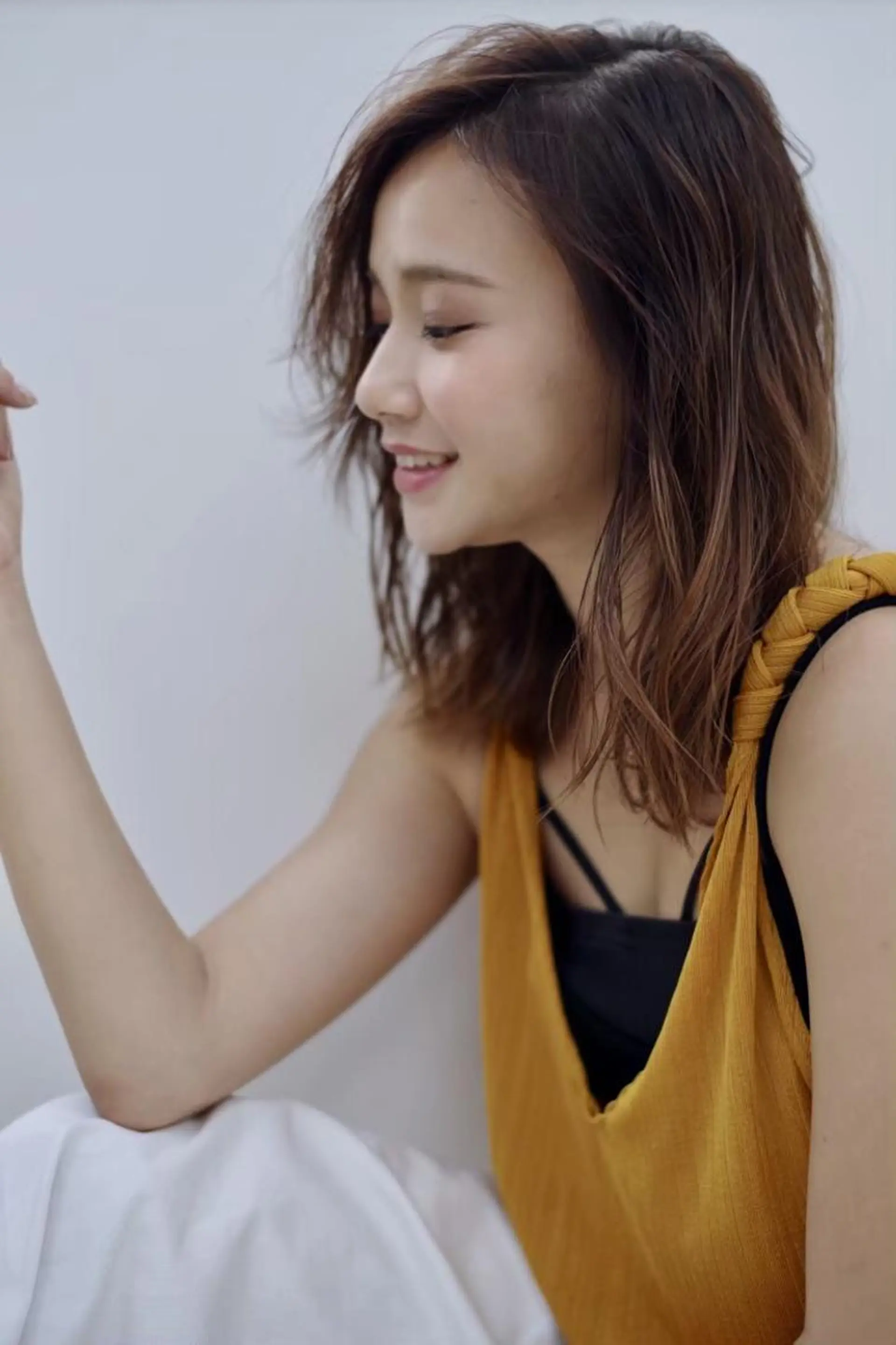 ショート カラー パーマ ヘアアレンジ メンズ キッズ ネイル マツエク・マツパ メンズウルフカット ハンサムショート アディクシーカラー 透明感カラー ボブ 藤井 仁紀のヘアスタイル