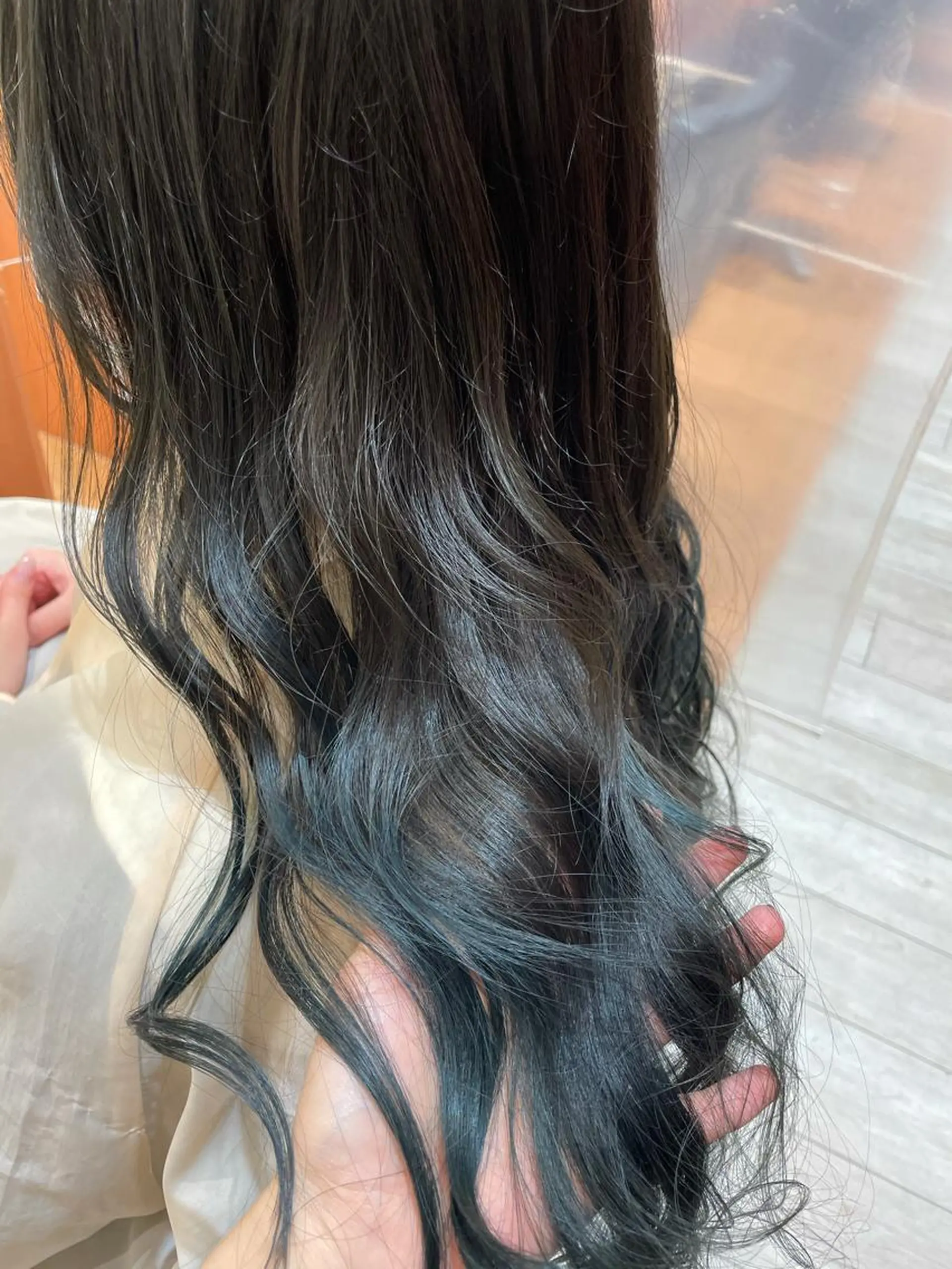 ロング ハイライト 石橋 瑞穂のヘアスタイル