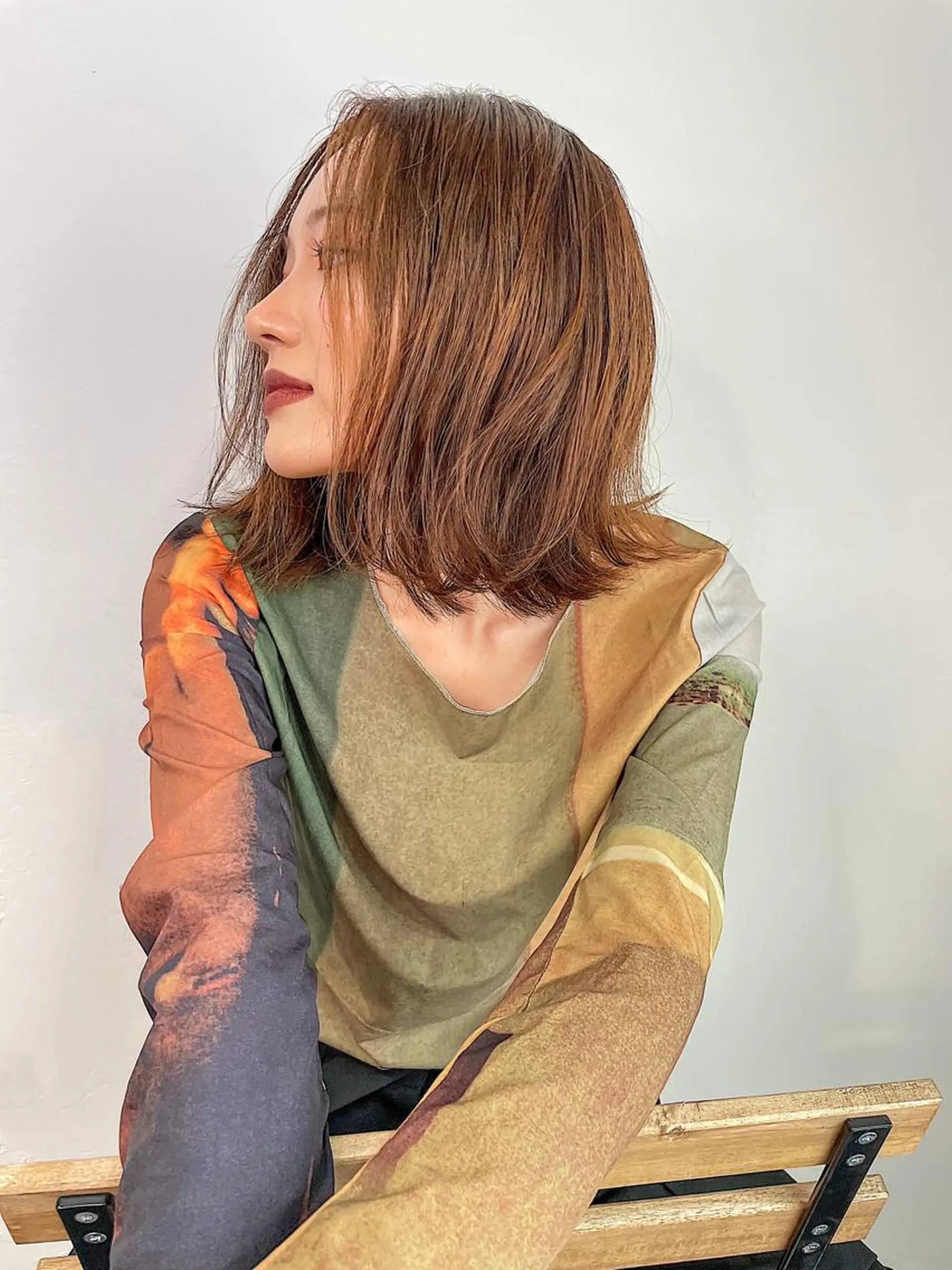 ミディアム ボブ 髪質改善 ボブ特化✨ 松本竜之介のヘアスタイル