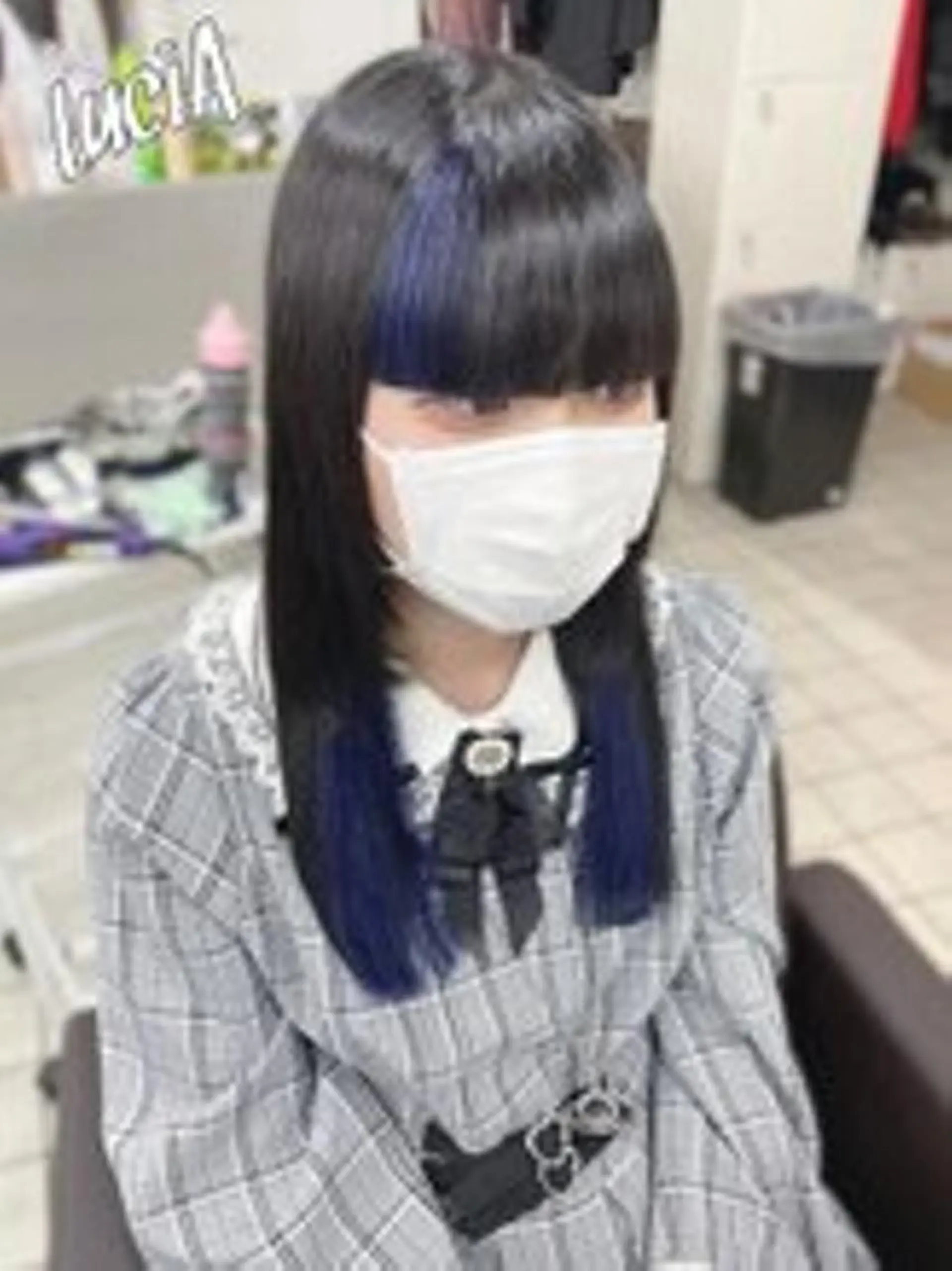 ロング LuciA/エクステ カラーのヘアスタイル