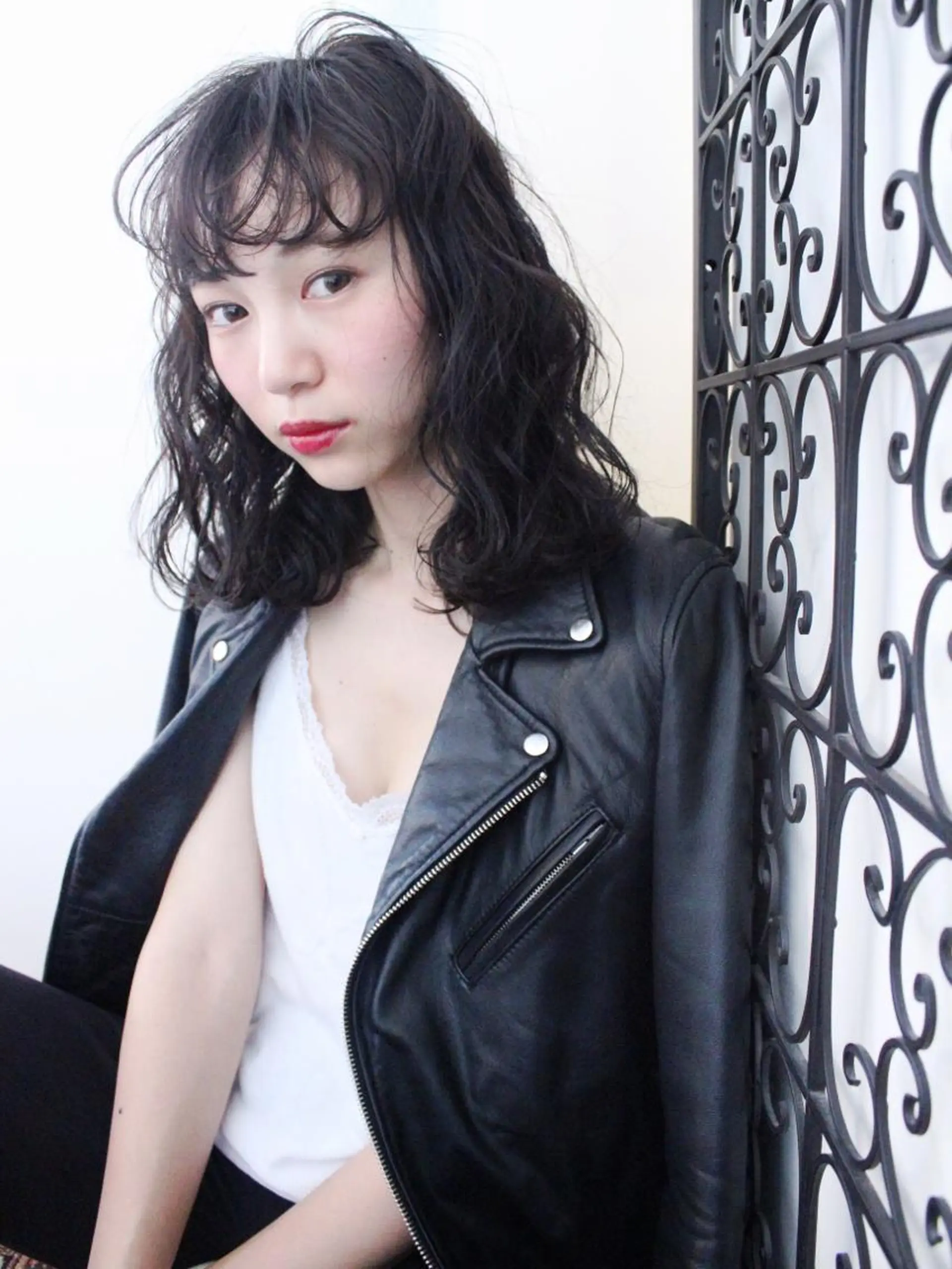 ミディアム カラー パーマ ooit 【オーイット】のヘアスタイル