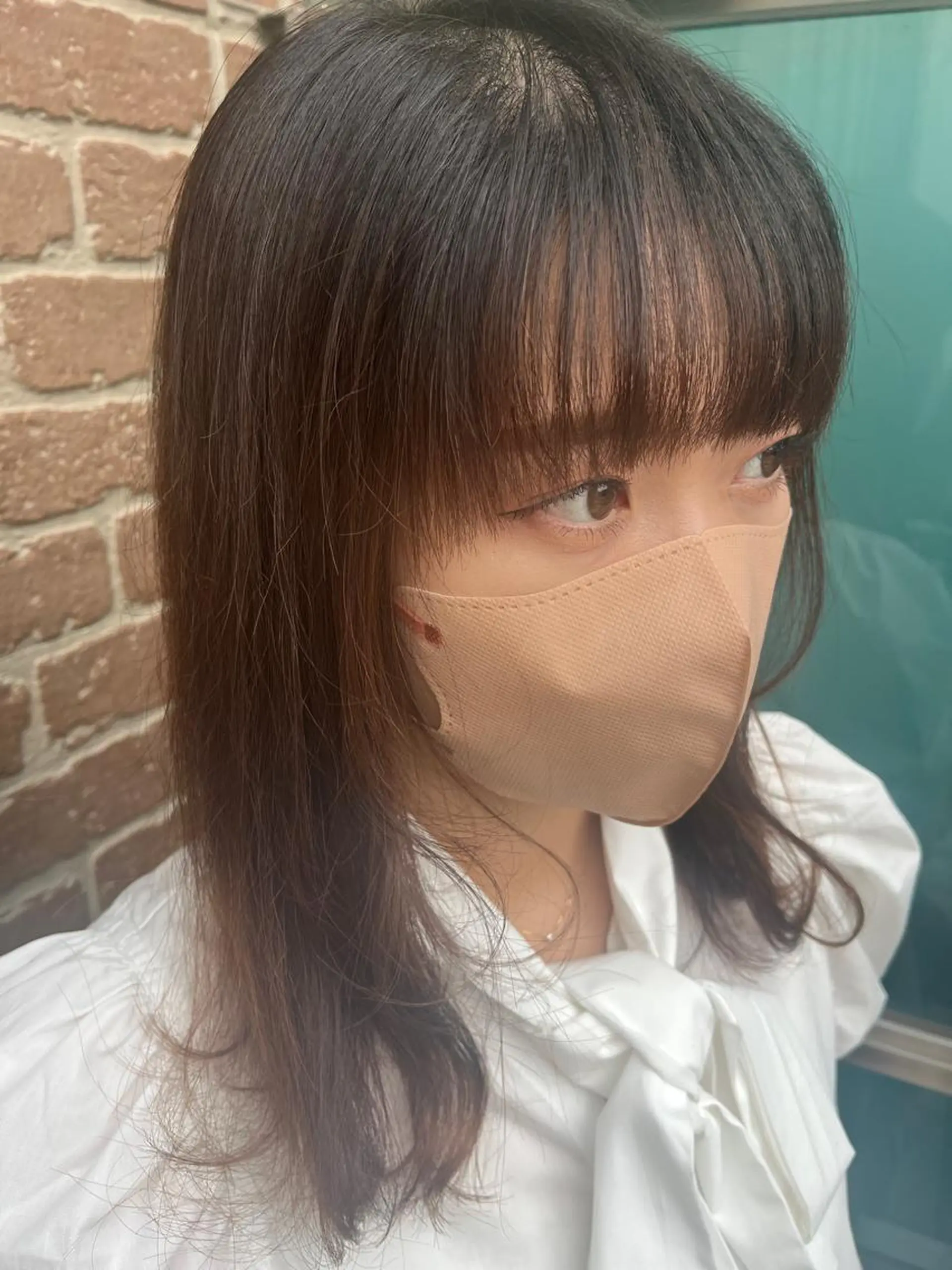 ロング カラー パーマ ヘアアレンジ メンズ キッズ ネイル マツエク・マツパ アイブロウ メンズパーマ ブラウンカラー ケアカラー 透明感カラー ピンクカラー 久木原 ゆりのヘアスタイル