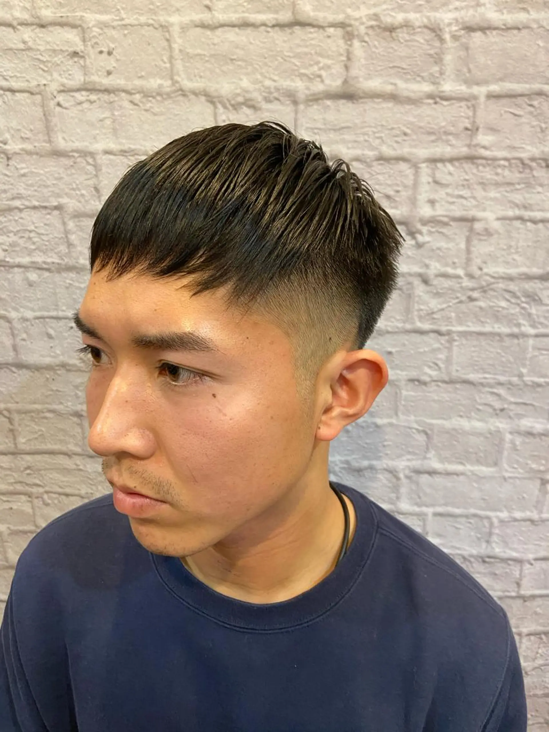 ショート カラー パーマ ヘアアレンジ メンズ 💈メンズ特化 副店長松浦一聖💈のヘアスタイル