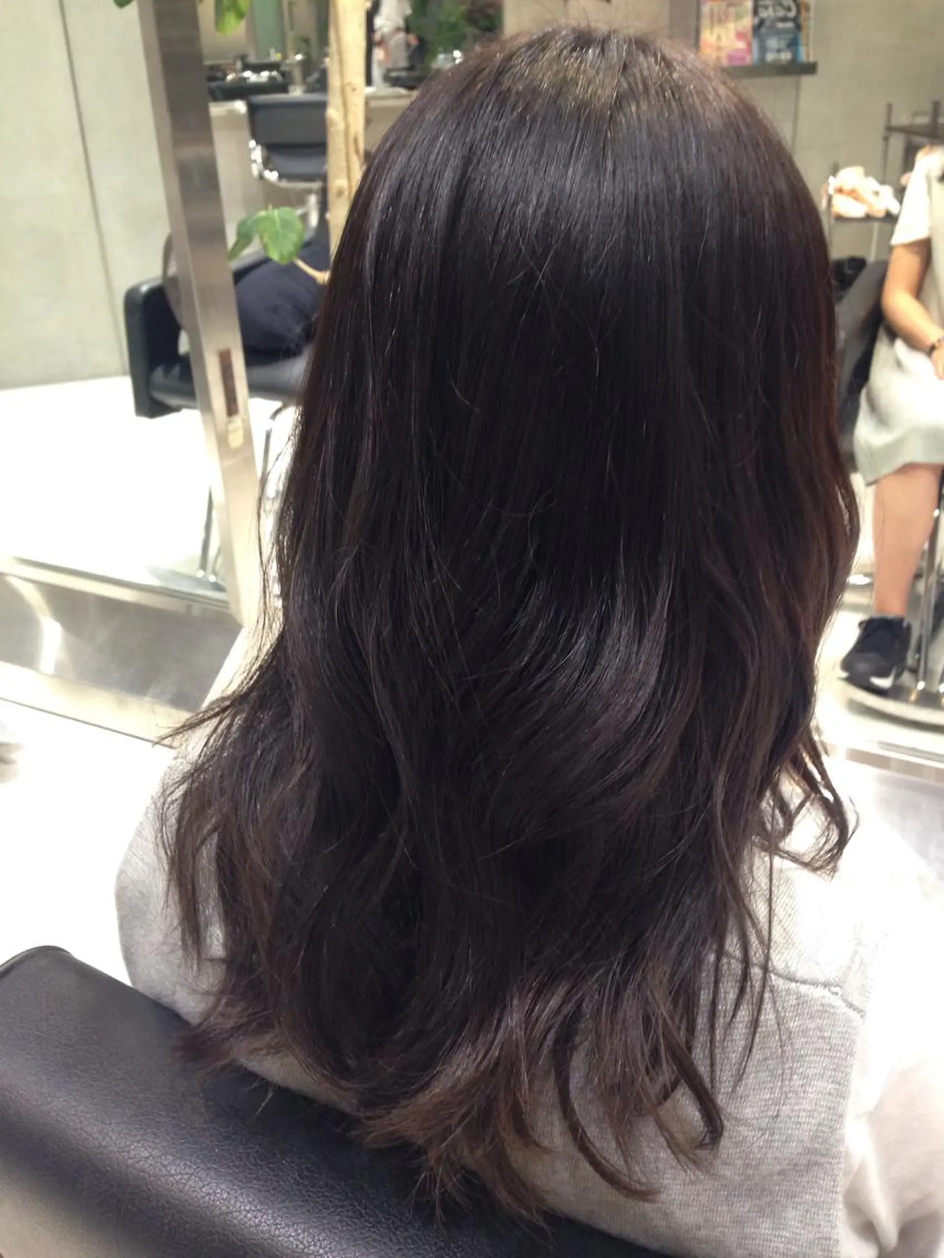 セミロング ロング カラー ヘアアレンジ 片山千晴✨ツヤ髪カラ ー✨顔まわりカット✨のヘアスタイル