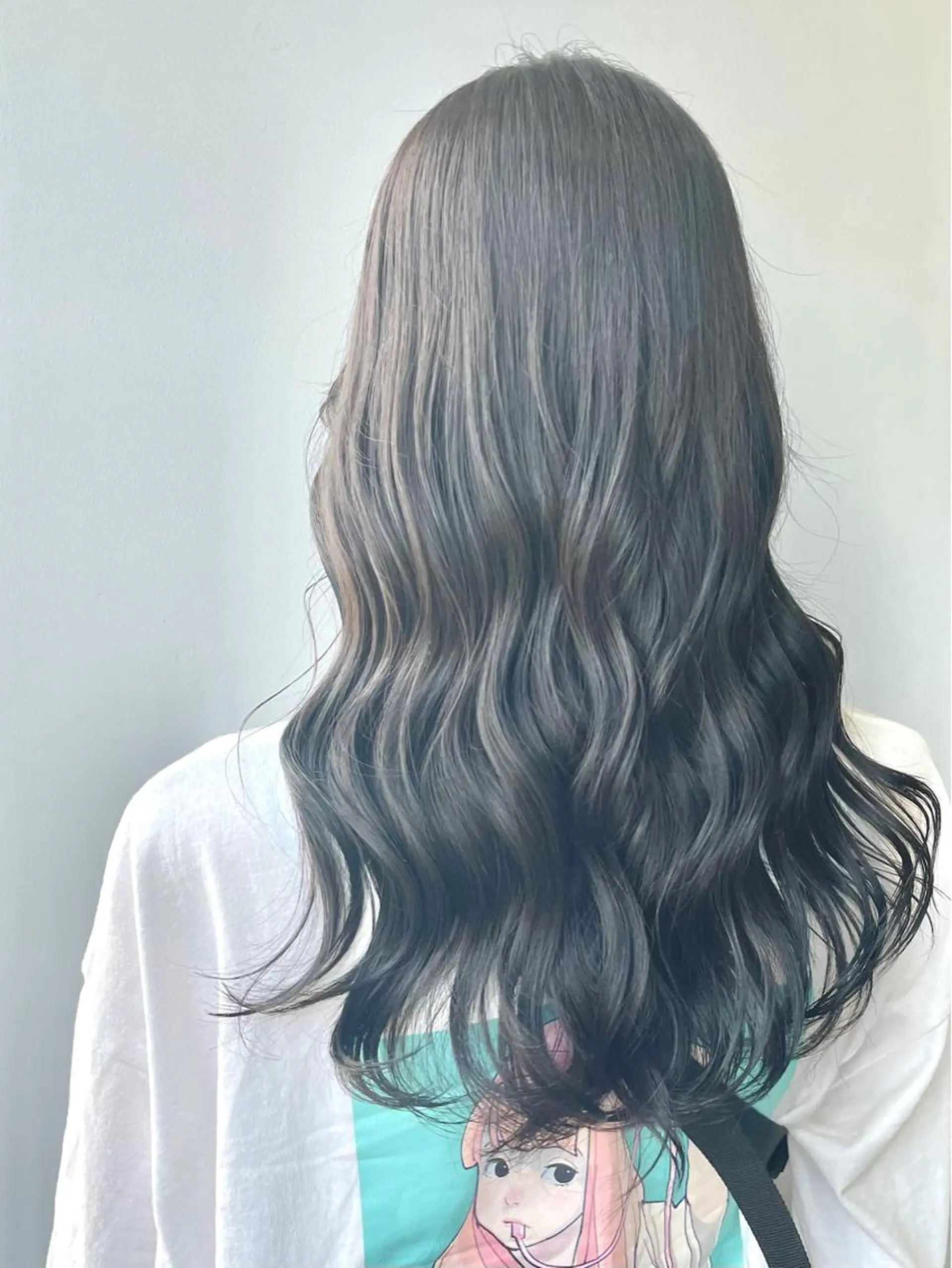 ロング カラー アディクシーカラー 透明感カラー トリートメント モデルさん募集中IT byALBUM八王子のヘアスタイル