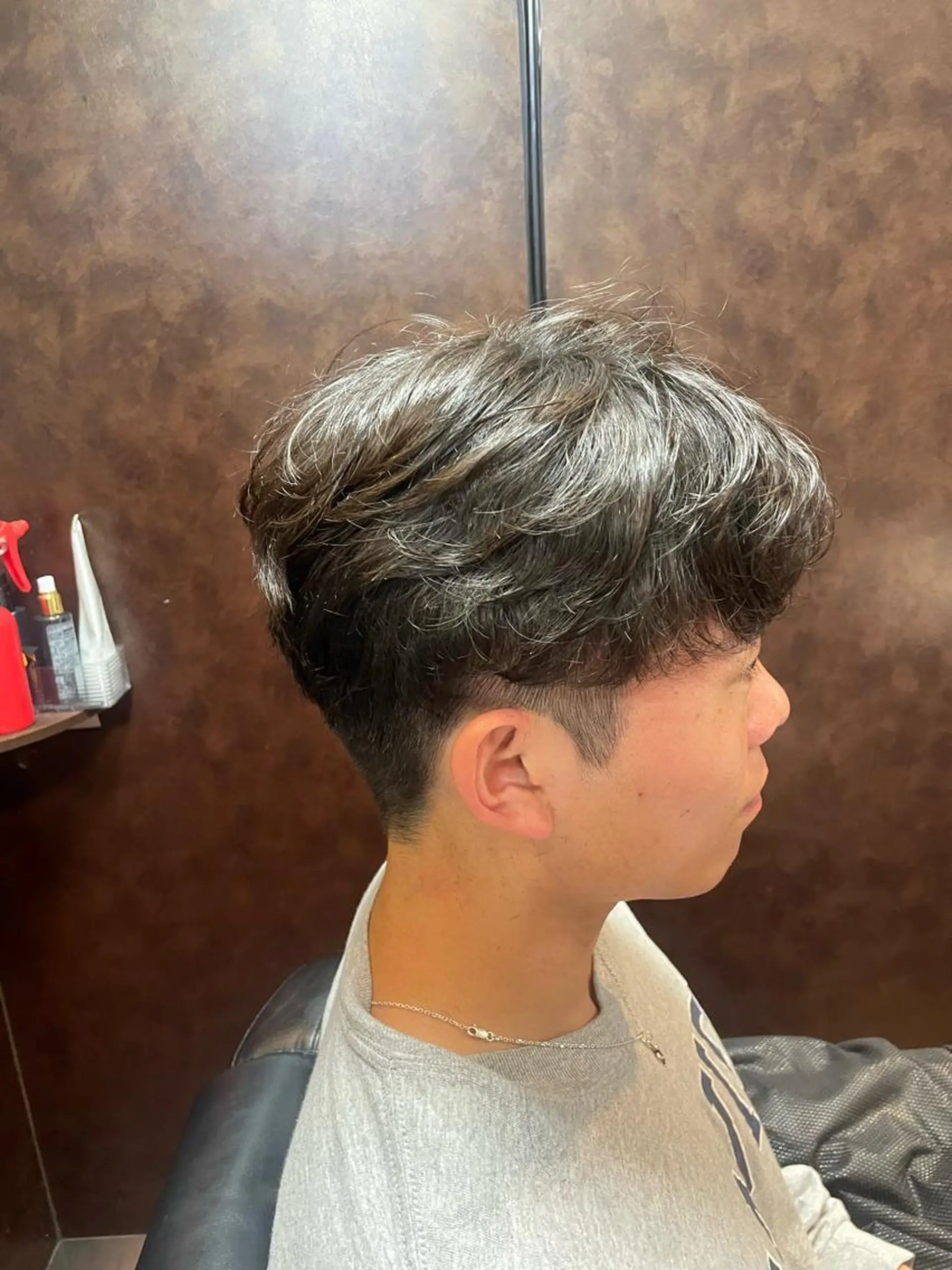 パーマ メンズ ヒロ銀座 渡辺 紗菜のヘアスタイル