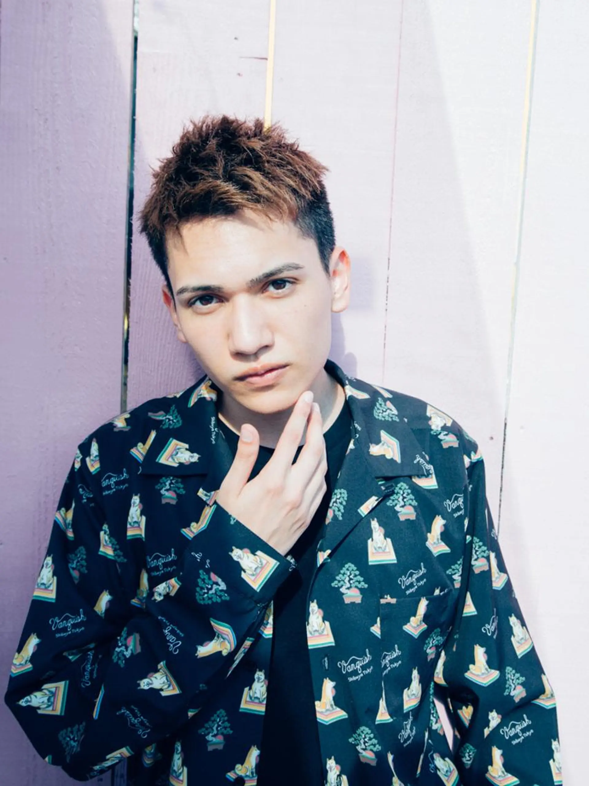 ショート カラー メンズ 竹之内 将也のヘアスタイル