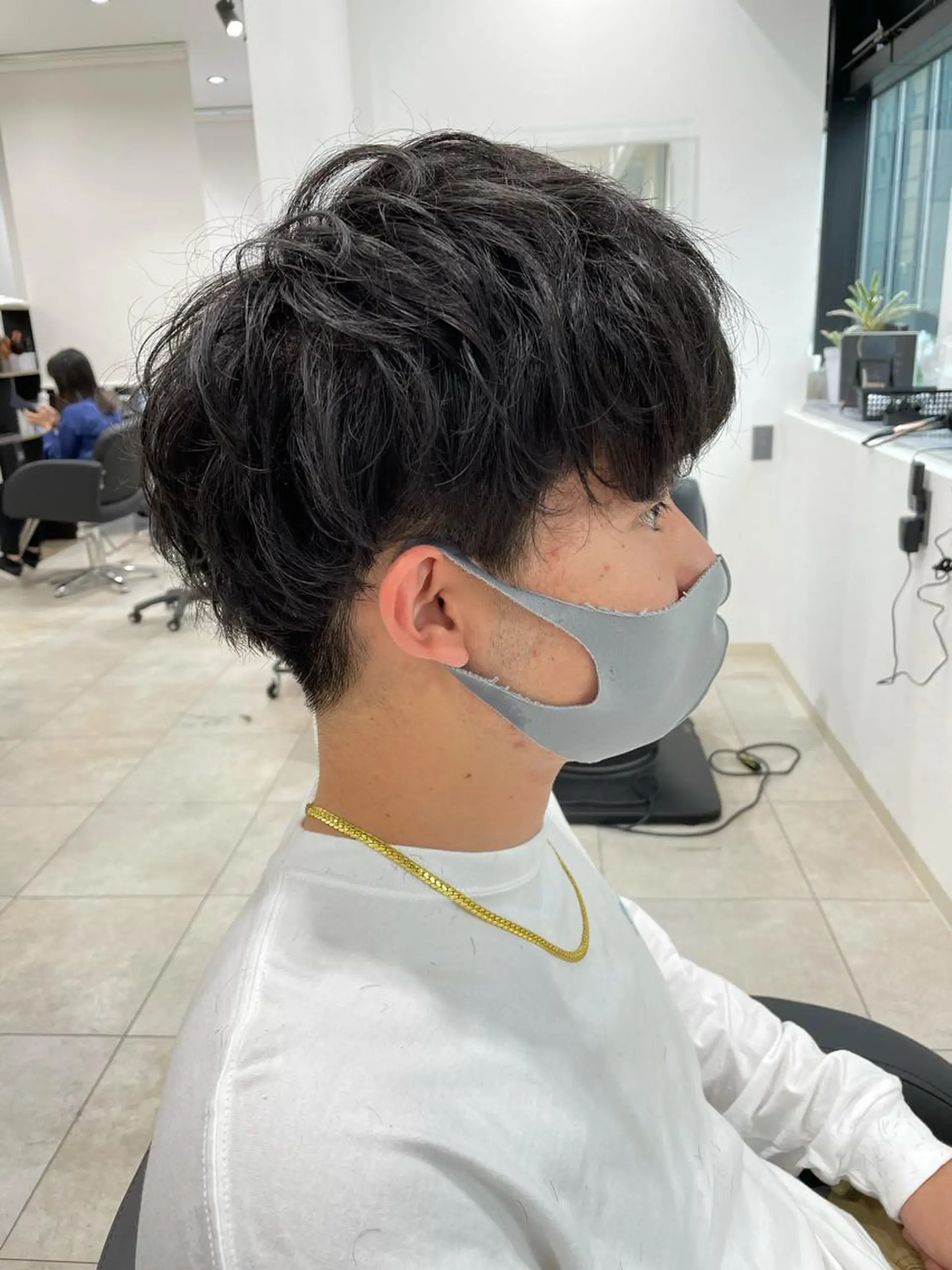 メンズ 富田 菜月のヘアスタイル