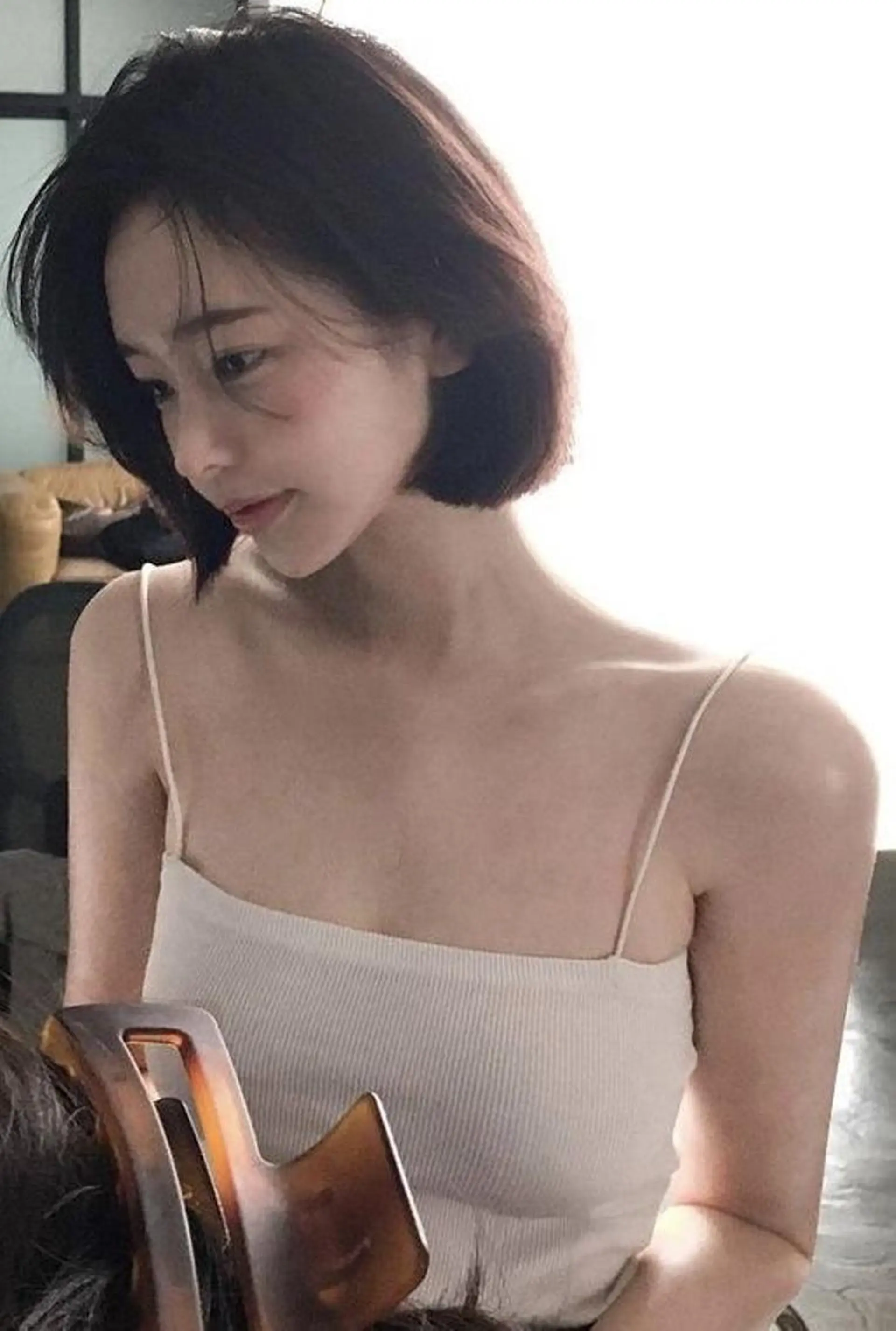 カラー 莉乃/縮毛矯正/髪質 改善/艶カラーのヘアスタイル