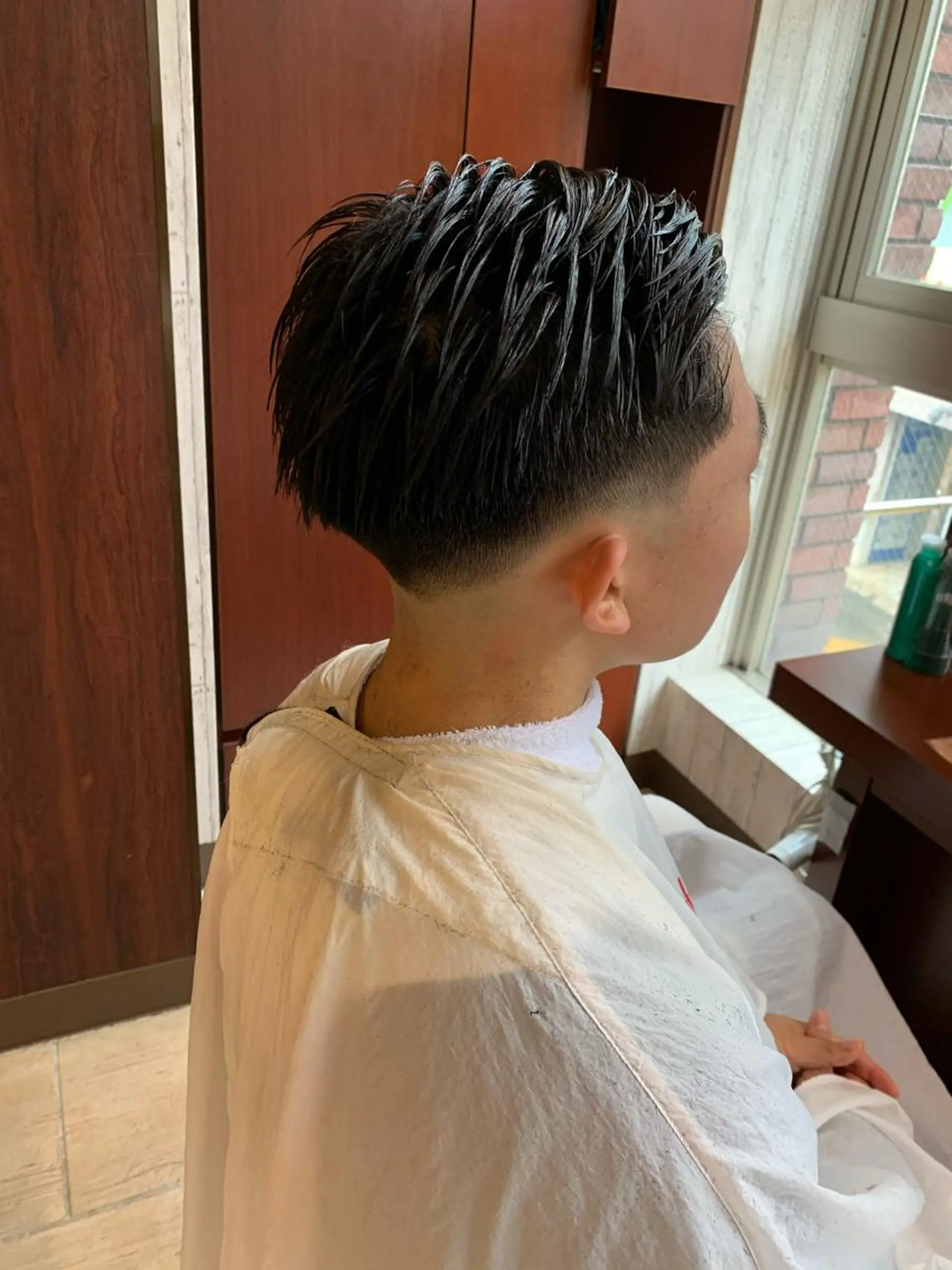 ショート メンズ 髪質改善ストレート ツイスパ後藤瑠輝のヘアスタイル