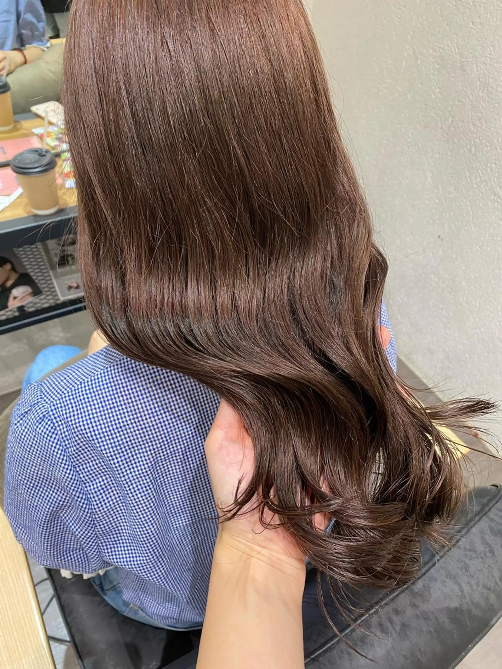 セミロング カット ヘアカラー cocotte🌿 amaneのヘアスタイル