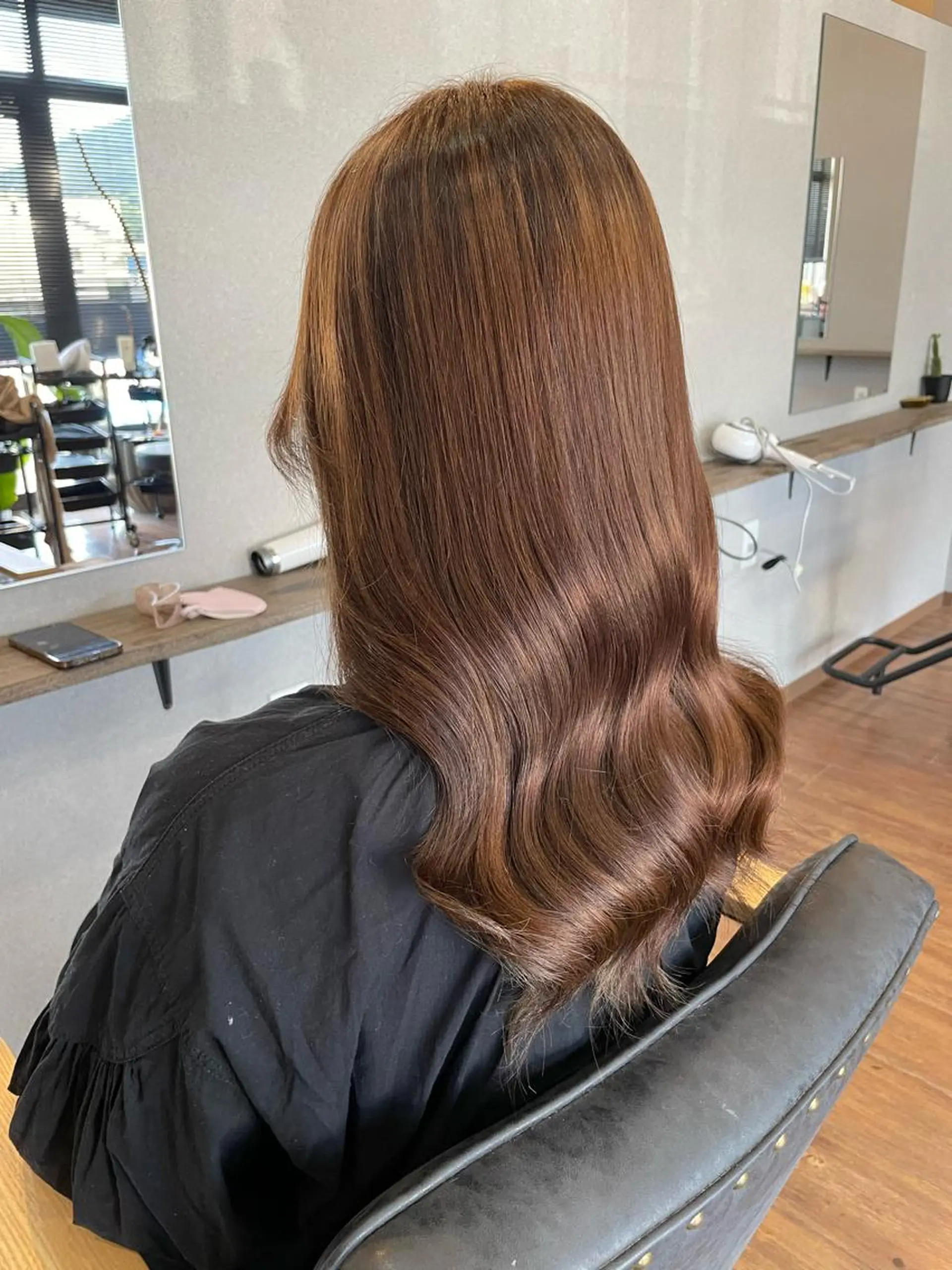 ロング カラー ヘアカラー トリートメント 鵜飼 真伍のヘアスタイル