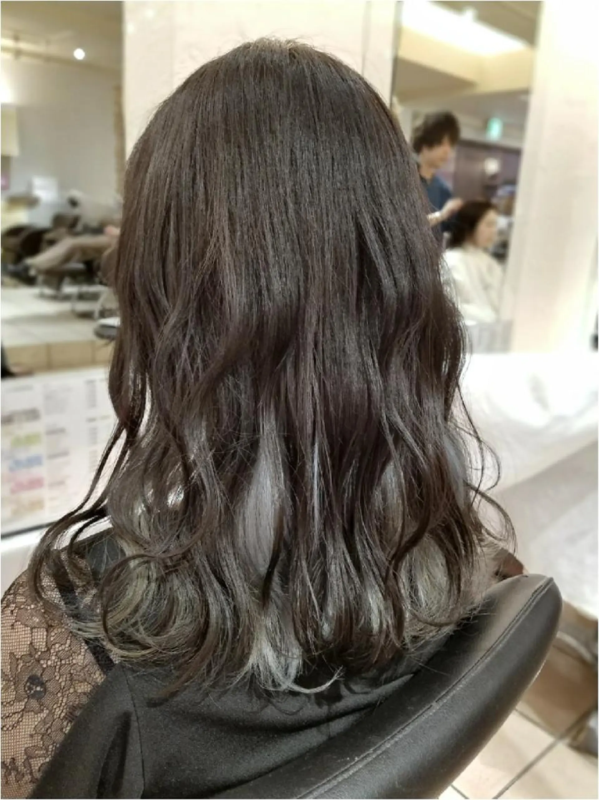 ミディアム カラー ヘアアレンジ ラベンダーカラー 【髪質改善美容師】t occa茨木篠原健太のヘアスタイル
