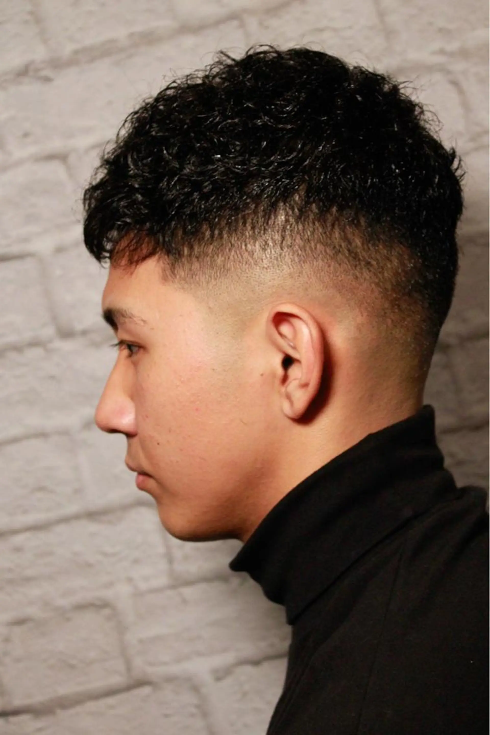 ショート カット パーマ ヘアセット 💈メンズ特化 副店長松浦一聖💈のヘアスタイル