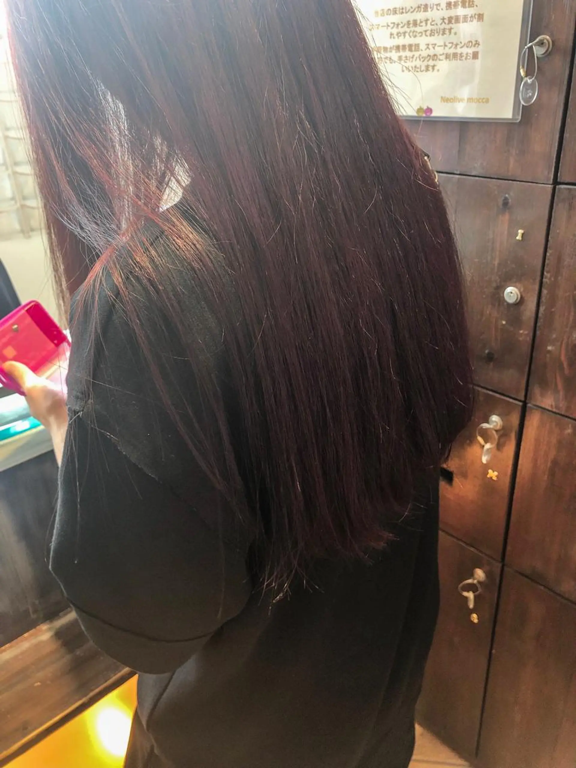 ロング カラー カット ヘアカラー トリートメント 韓国hair ·͜· watanabeのヘアスタイル