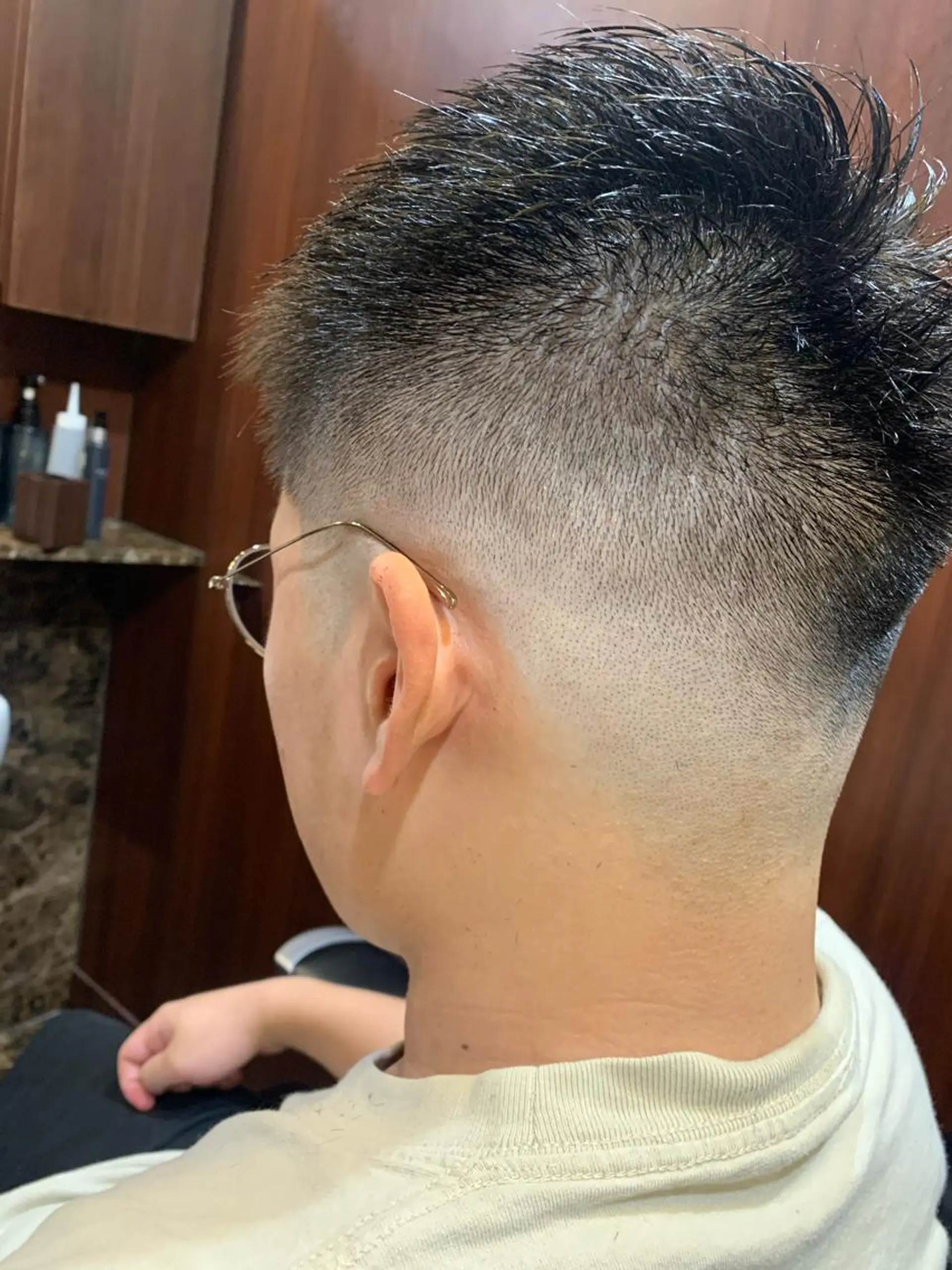 ショート メンズ 羽木 隆徒のヘアスタイル