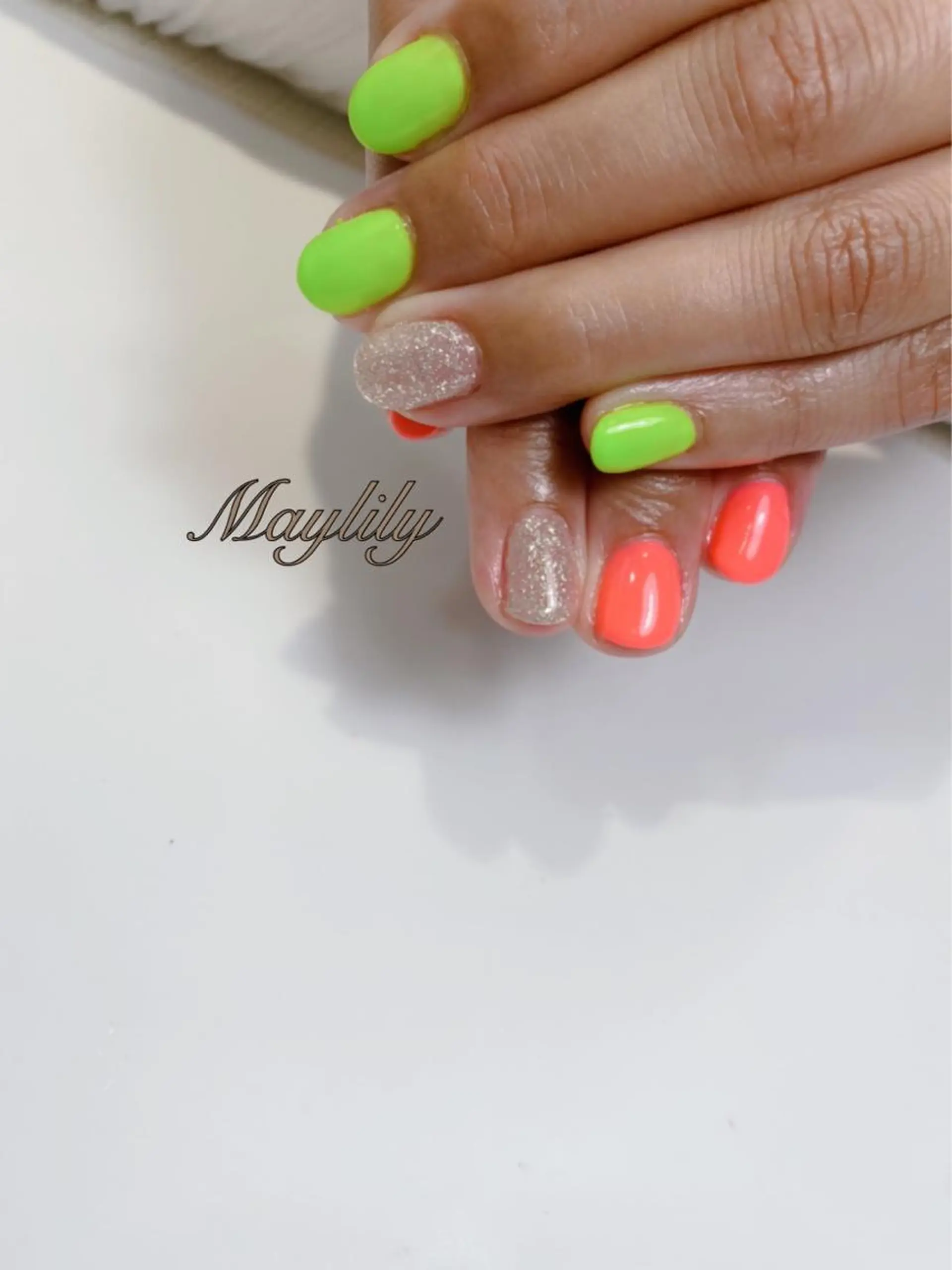 ネイル ワンカラーネイル Nail care salon Maylily所属・Nail salon Maylilyのネイルデザイン