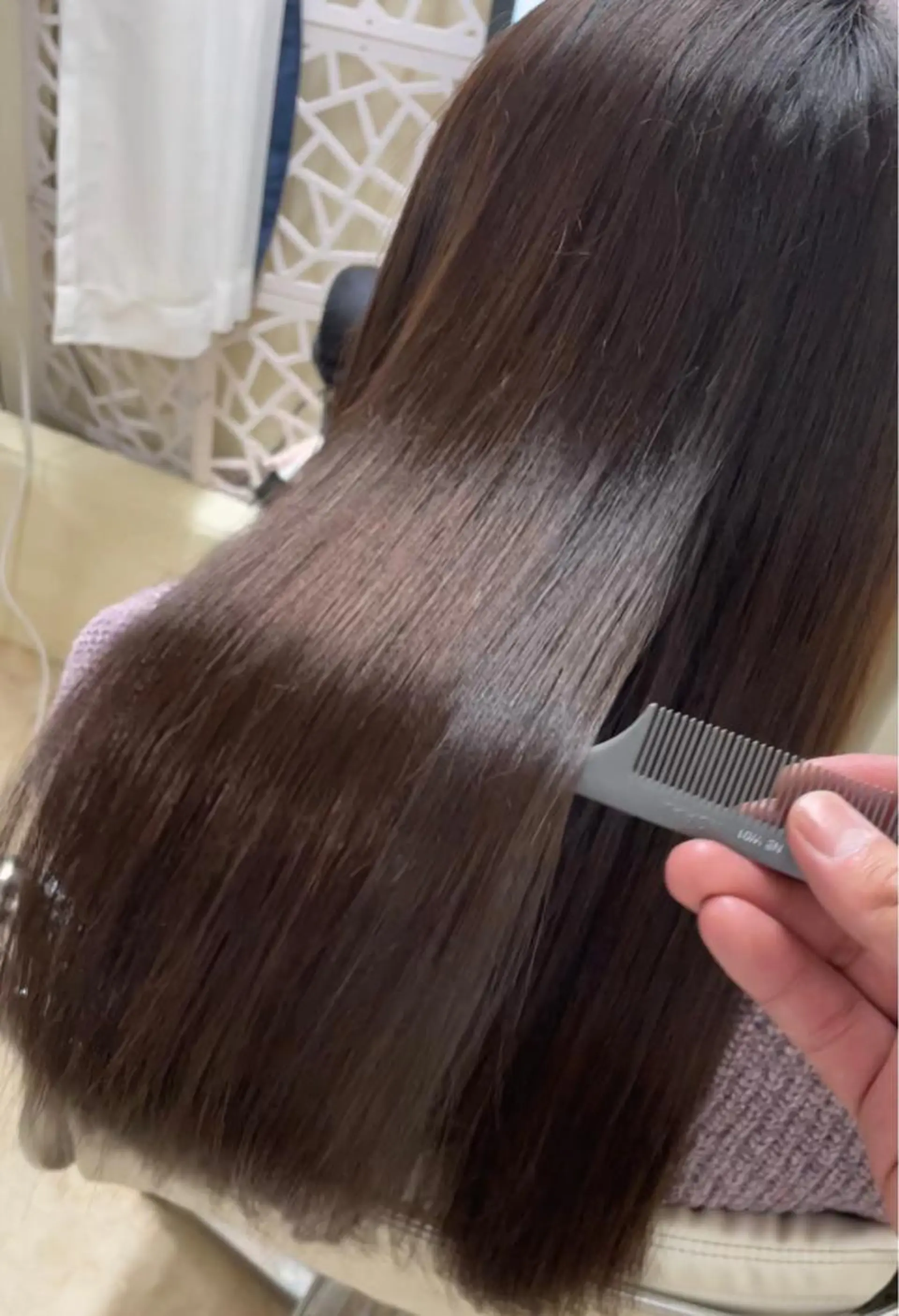 ロング カラー ケアブリーチ /髪質 改善/古橋圭史郎のヘアスタイル