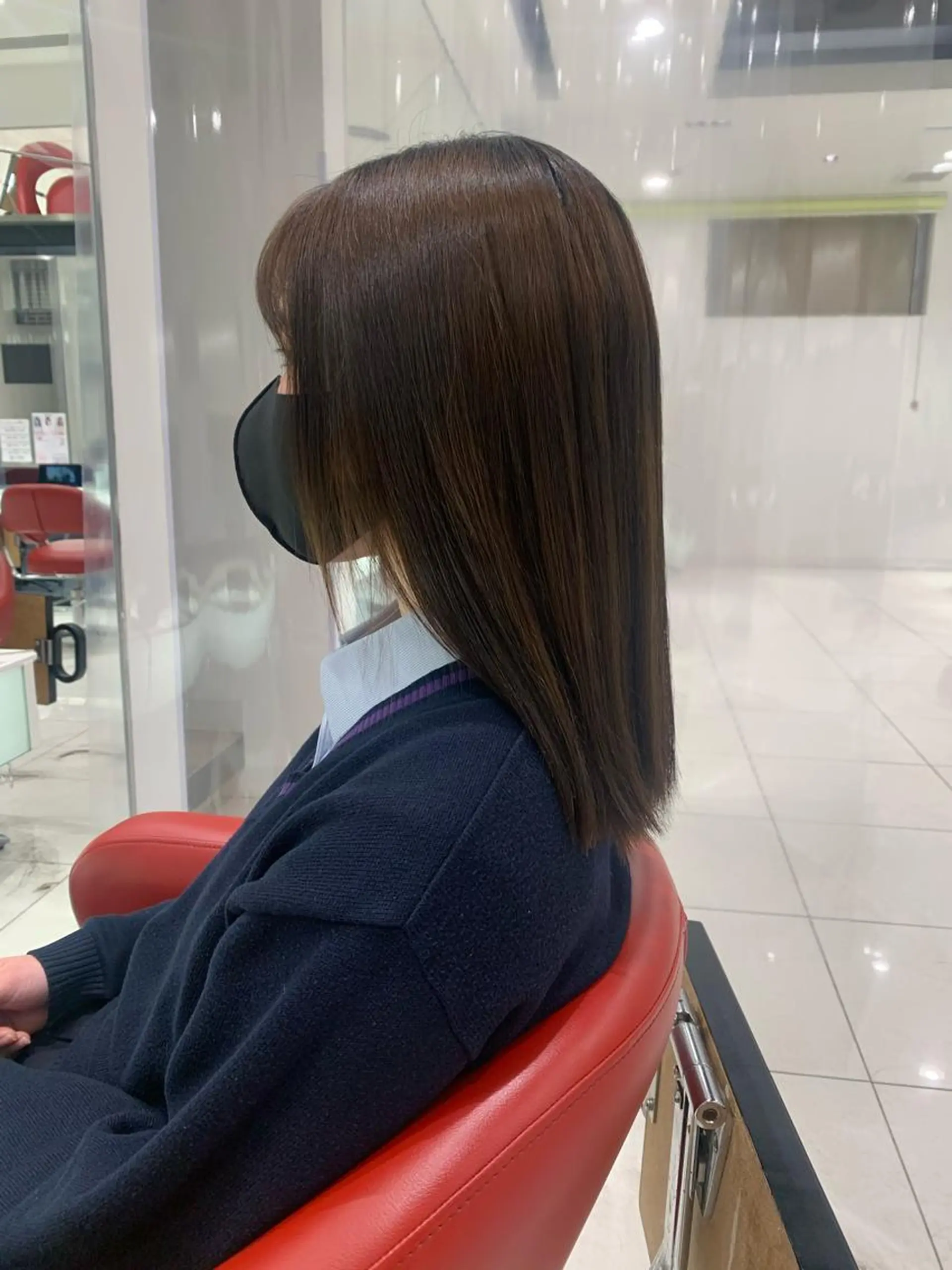 ロング 立山 綾華のヘアスタイル