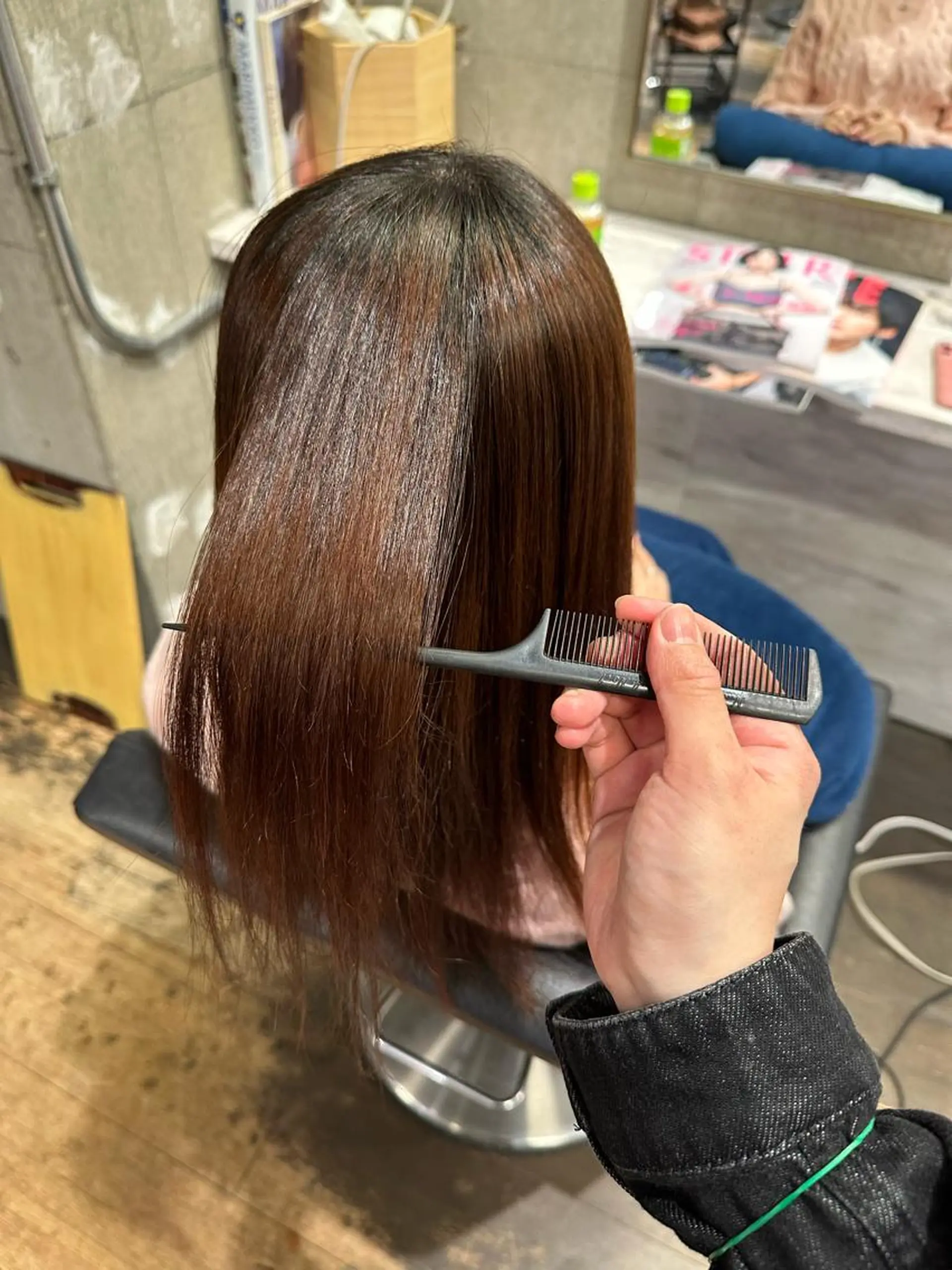 ミディアム パーマ 木村【似合わせ ショート/ボブ】のヘアスタイル