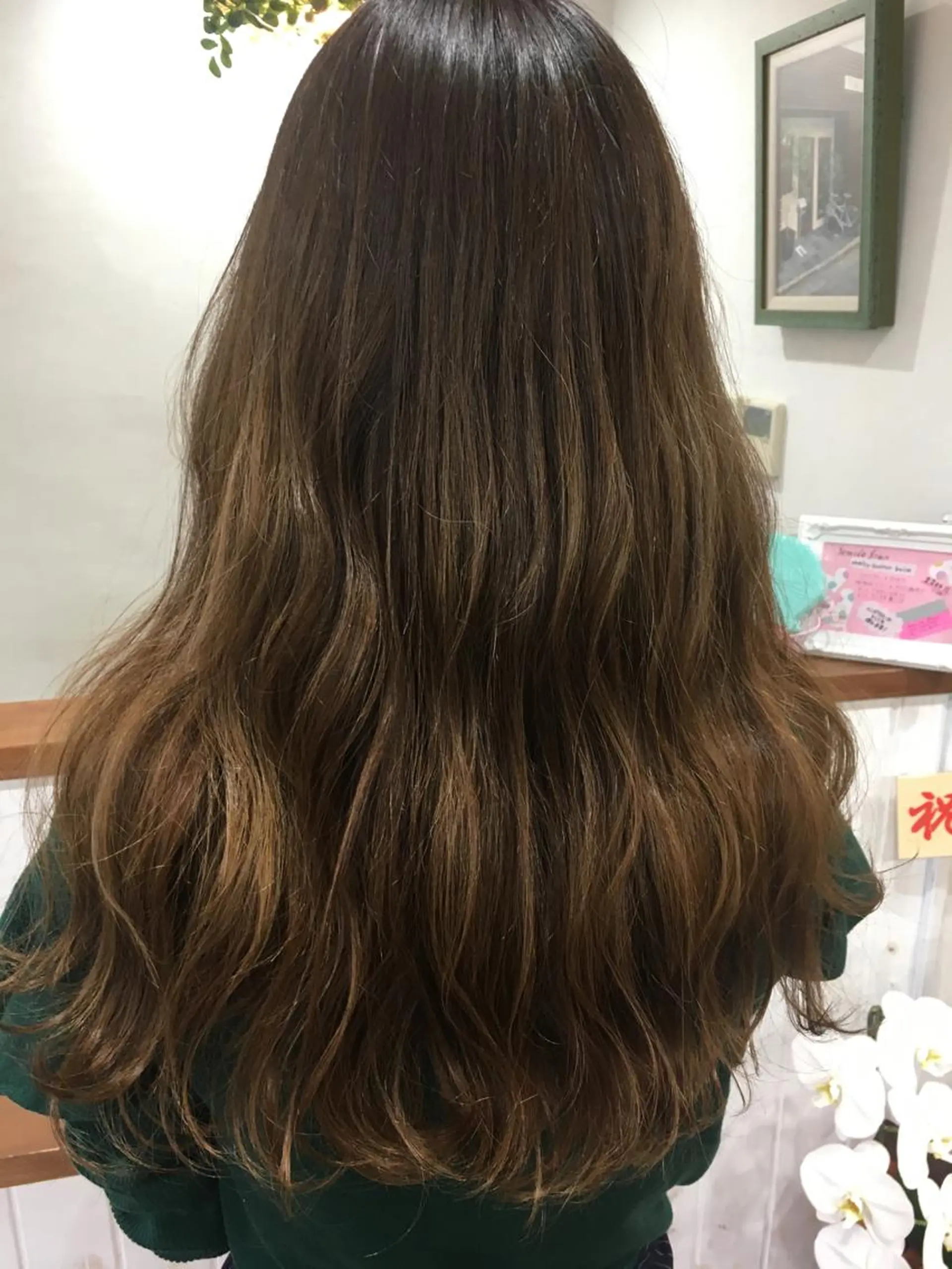 カラー ブリーチ毛縮毛矯正 👑山口のヘアスタイル