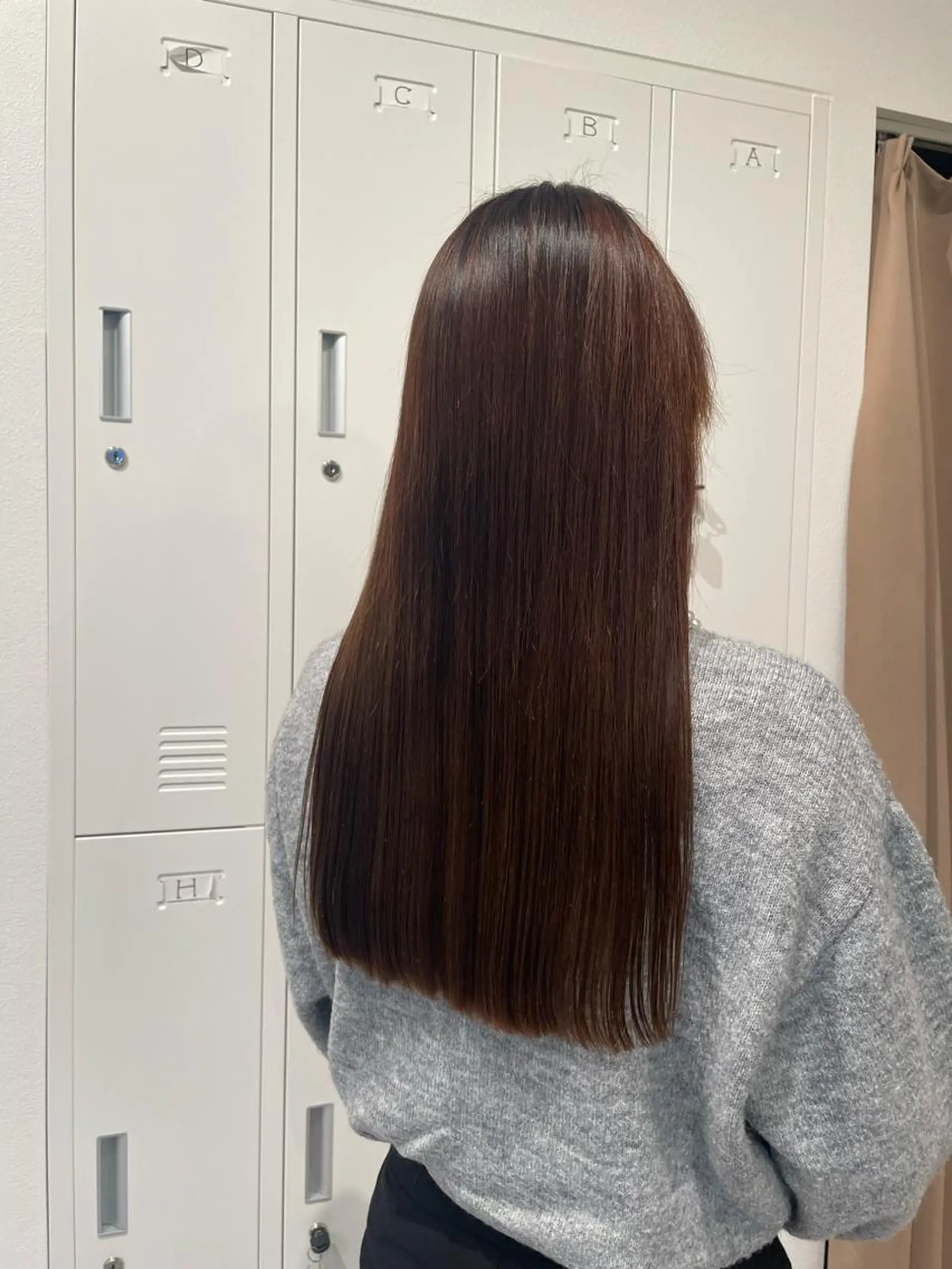 ロング 酒見 里奈のヘアスタイル