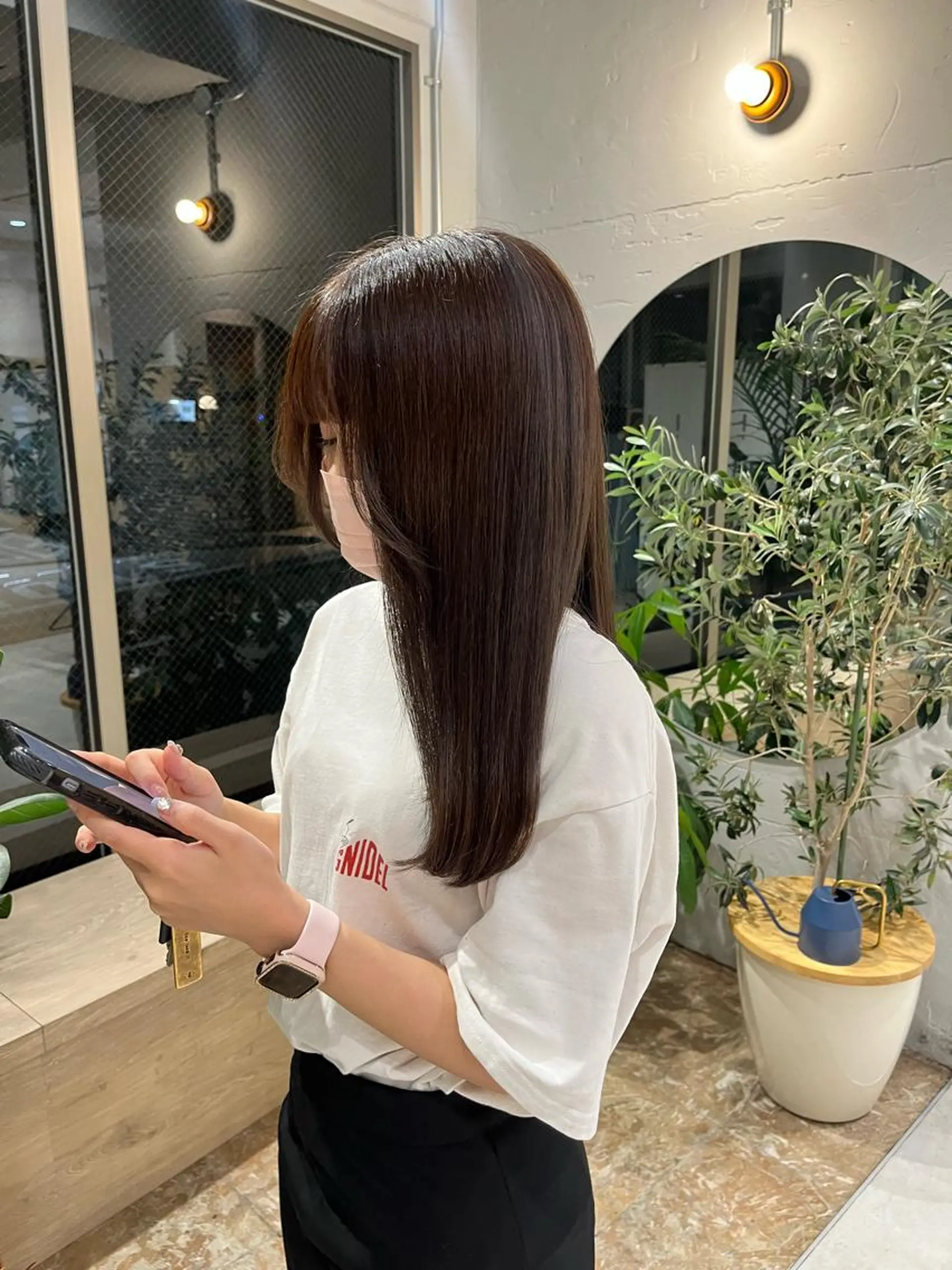 セミロング カラー 🦖ミニボブ/ボブ /MOEKA🦕のヘアスタイル