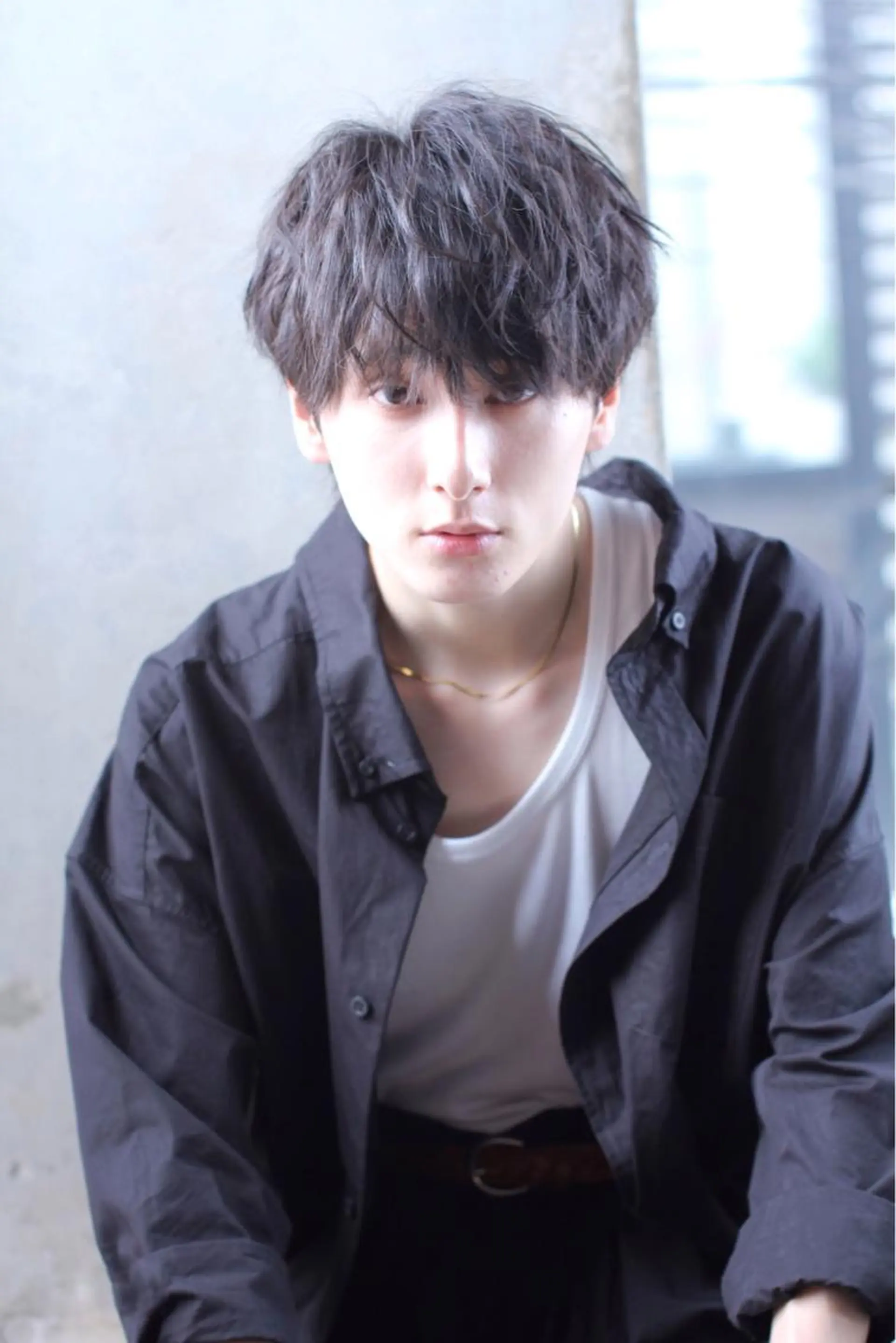 メンズ メンズ韓国風 メンズパーマ ヘアカラー トリートメント ヘアセット 【メンズ特化】 ムネカタ アキトのヘアスタイル