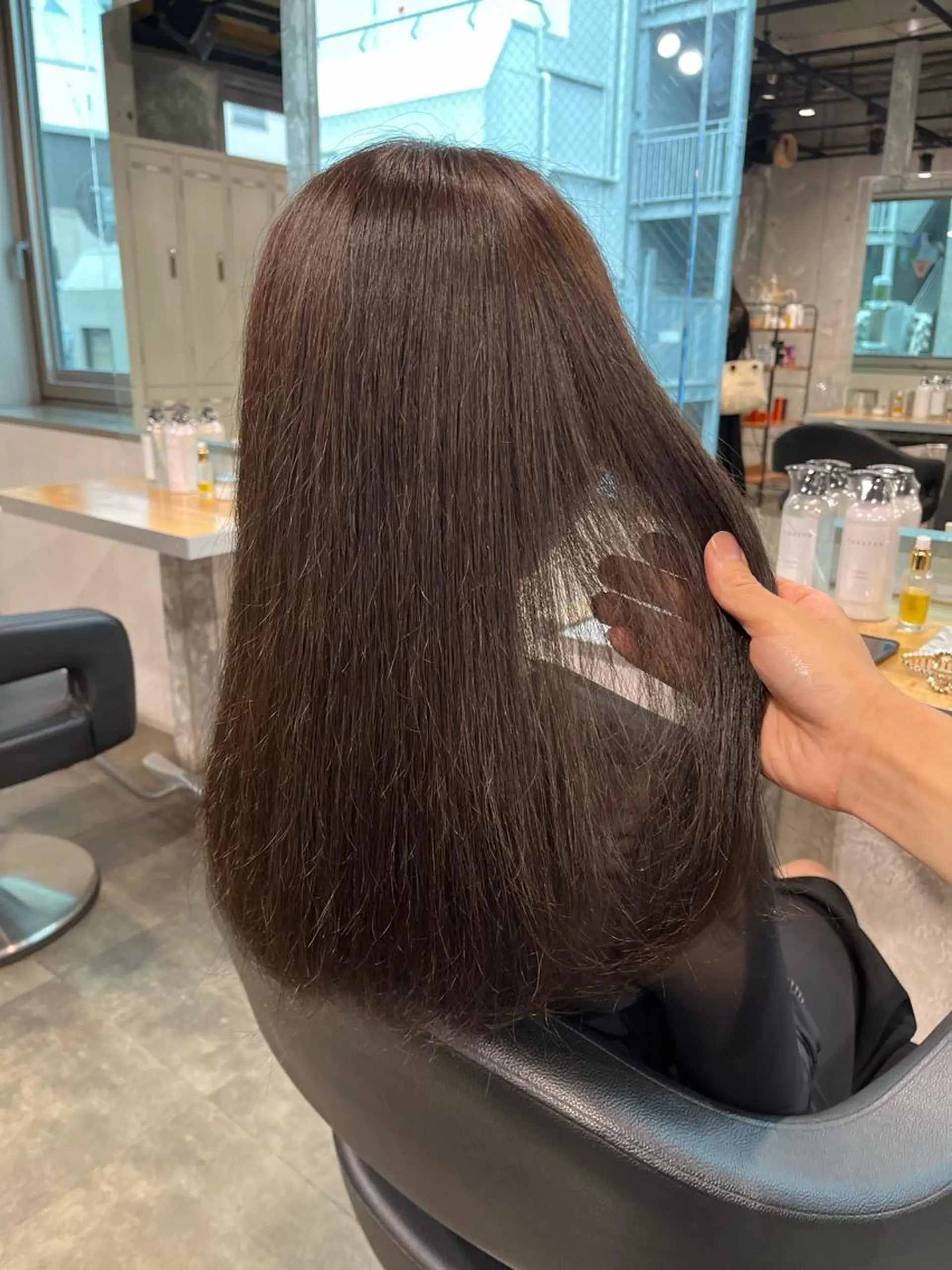 ロング 🪞透明感カラー🫧 縮毛矯正🥇かずきのヘアスタイル