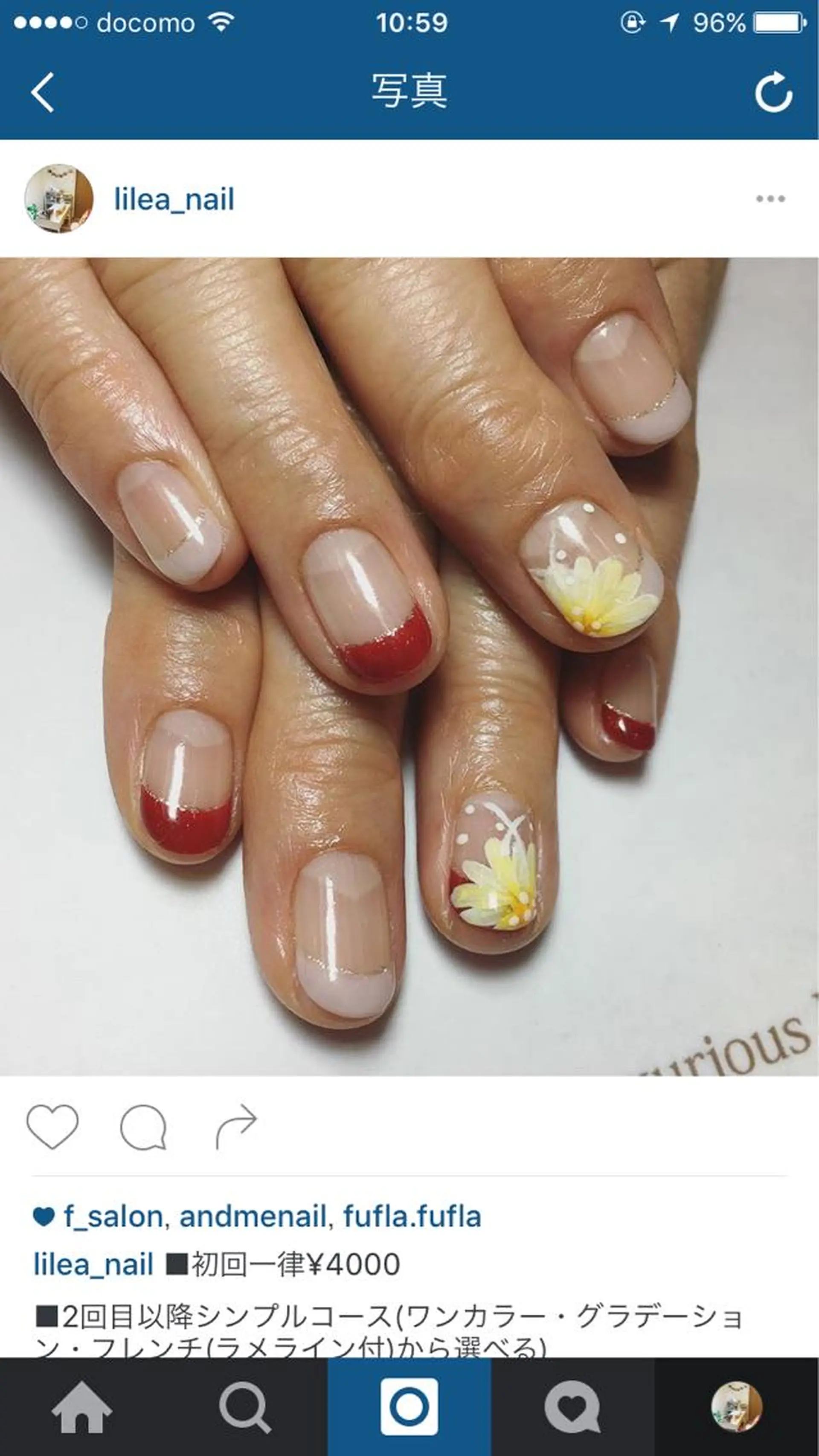 ネイル Li'leaNail AINAのネイルデザイン